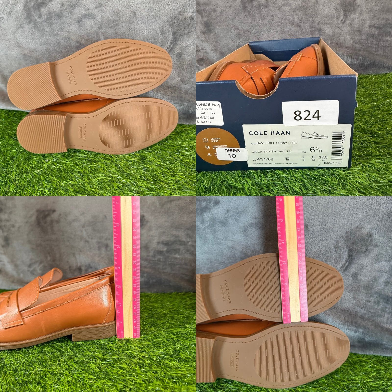 Cole Haan VINTAGE Cole Haan Haverhill Penny Loafers British Tan Leather W31769 Womens 6.5 B Holiday? Size US 7 / IT 37 - 8 Thumbnail