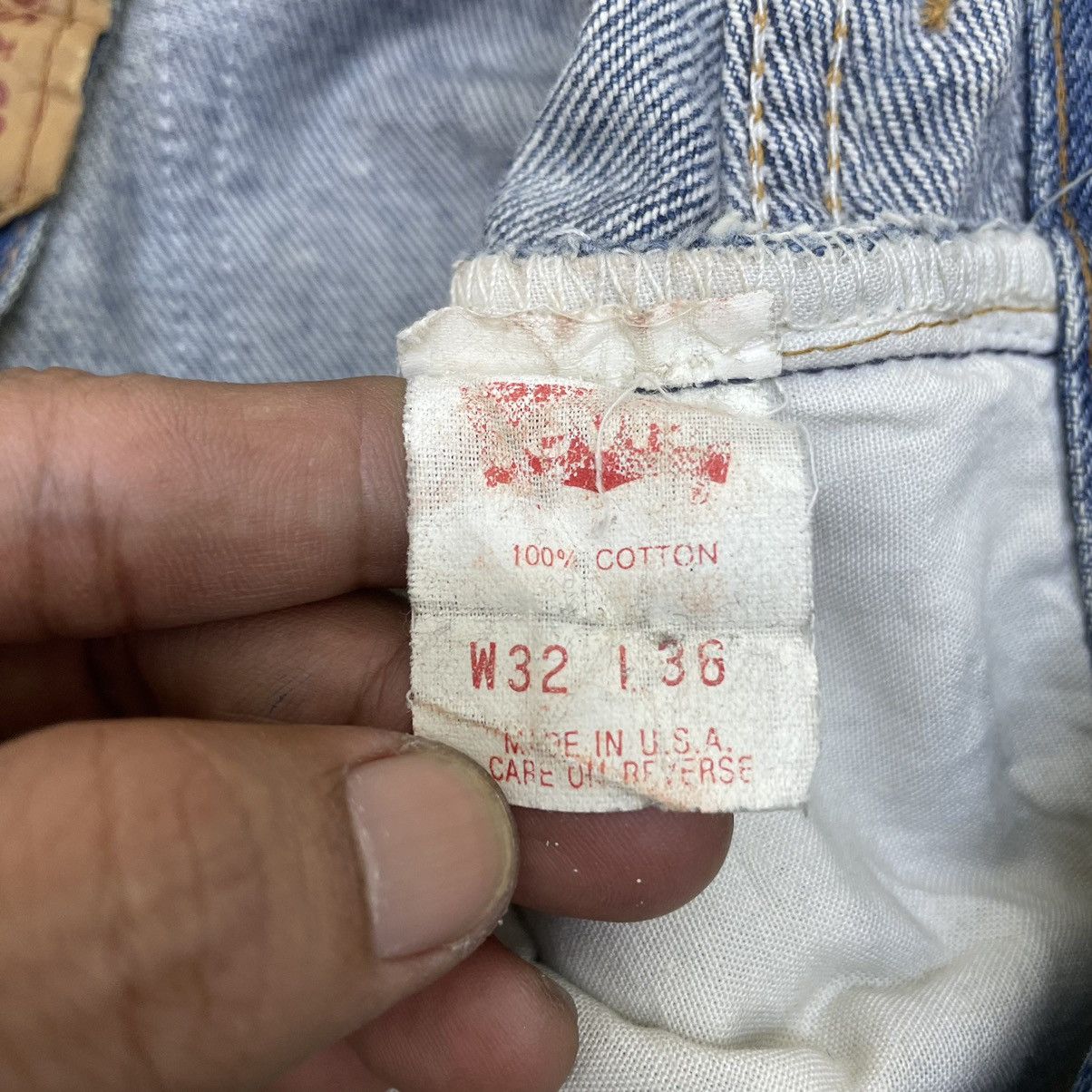 Levi's Vintage 501 Levis Distressed Denim Size US 31 - 11 Thumbnail