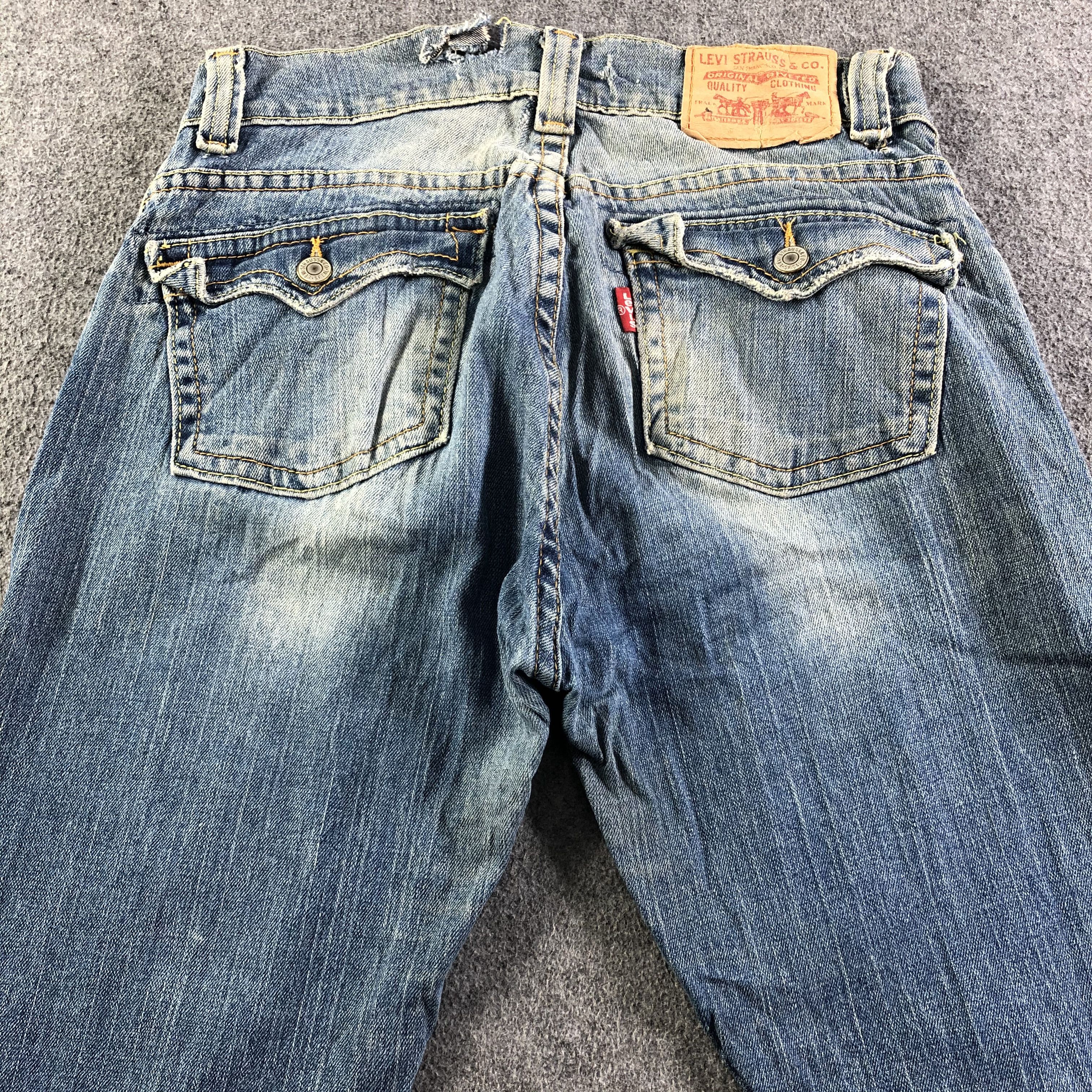 Levi's Vintage Blue Wash Levis 542 Jeans-J3326 Size US 33 - 4 Thumbnail