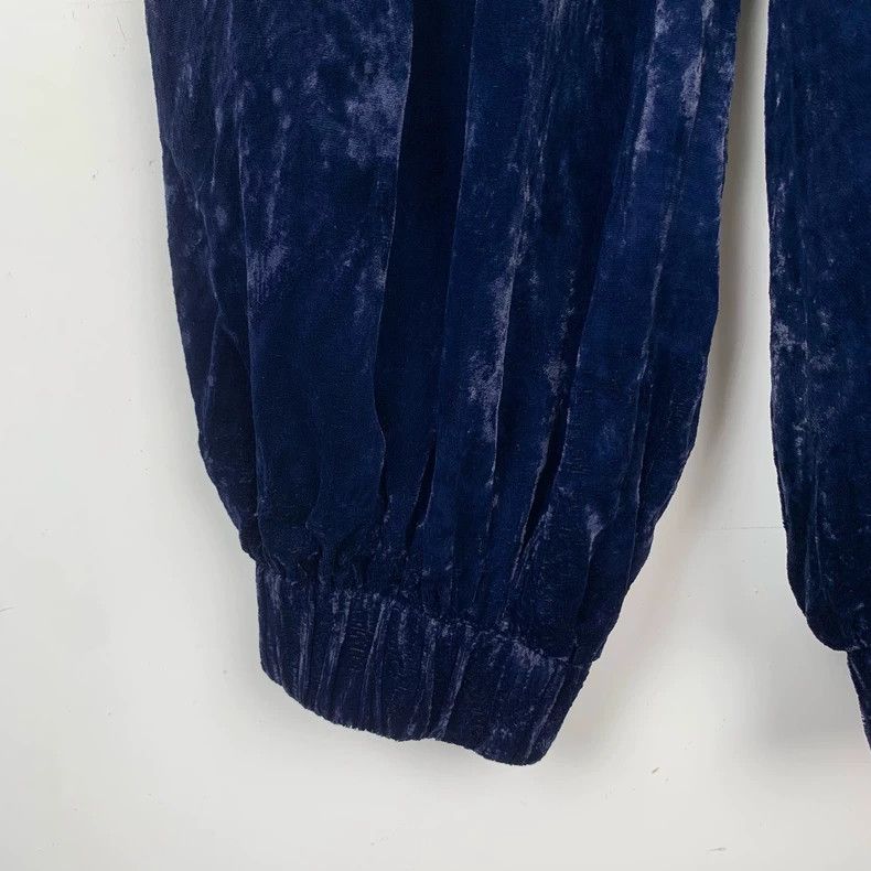 Gucci Gucci Blue corduroy mulberry silk blended casual sweatpants Size US 38 / EU 54 - 5 Thumbnail