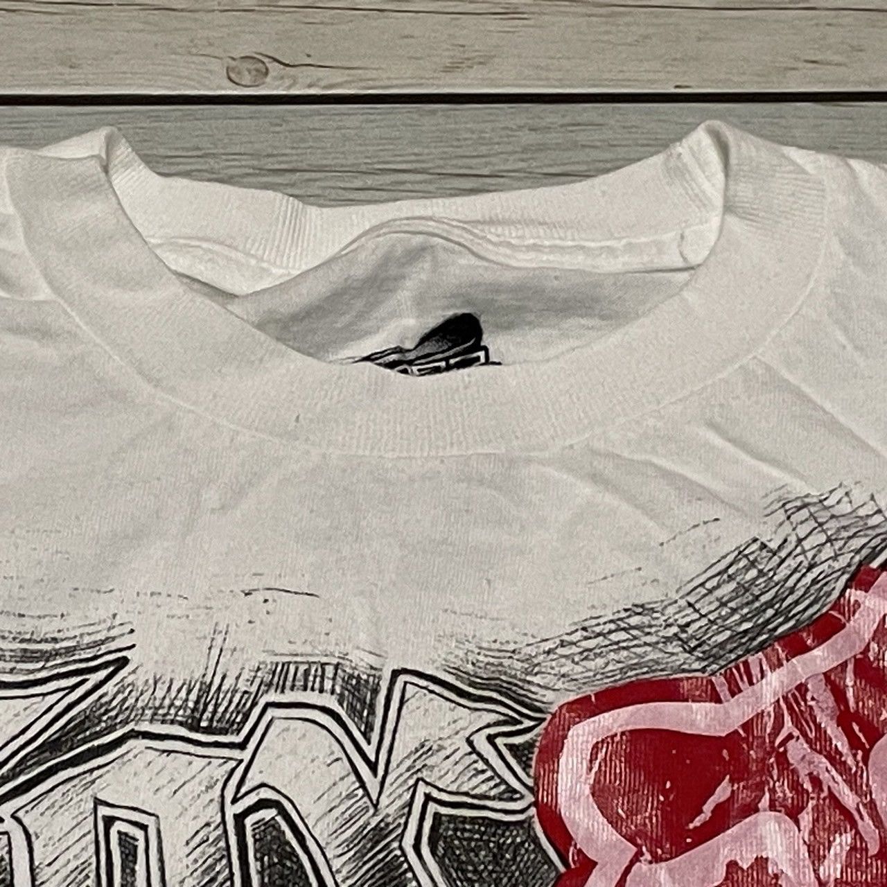 Affliction × Fox Racing × Tapout Rare Fox Racing Wings Cross Tee Y2K Affliction Style Size US S / EU 44-46 / 1 - 3 Thumbnail
