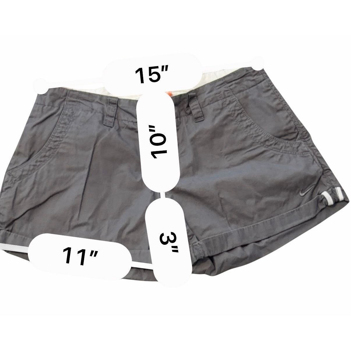 Nike NIKE FABRIC LOGO EMBROIDERED JUNIOR SHORTS SIZE M Size 30" / US 8 / IT 44 - 5 Thumbnail