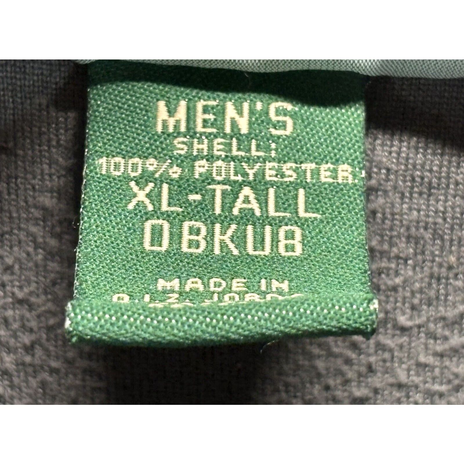 Vintage L.L. Bean Pullover Mens Extra Large Tall Grey Fleece Quarter 1/4 Zip Outdoors Size US XL / EU 56 / 4 - 5 Thumbnail