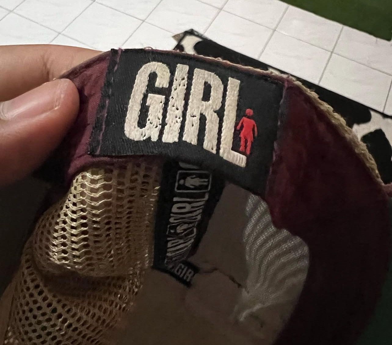 Girl Skateboards × Hook-Ups × Japanese Brand Girl Skateboard Snapback Trucker Hat Size ONE SIZE - 7 Thumbnail