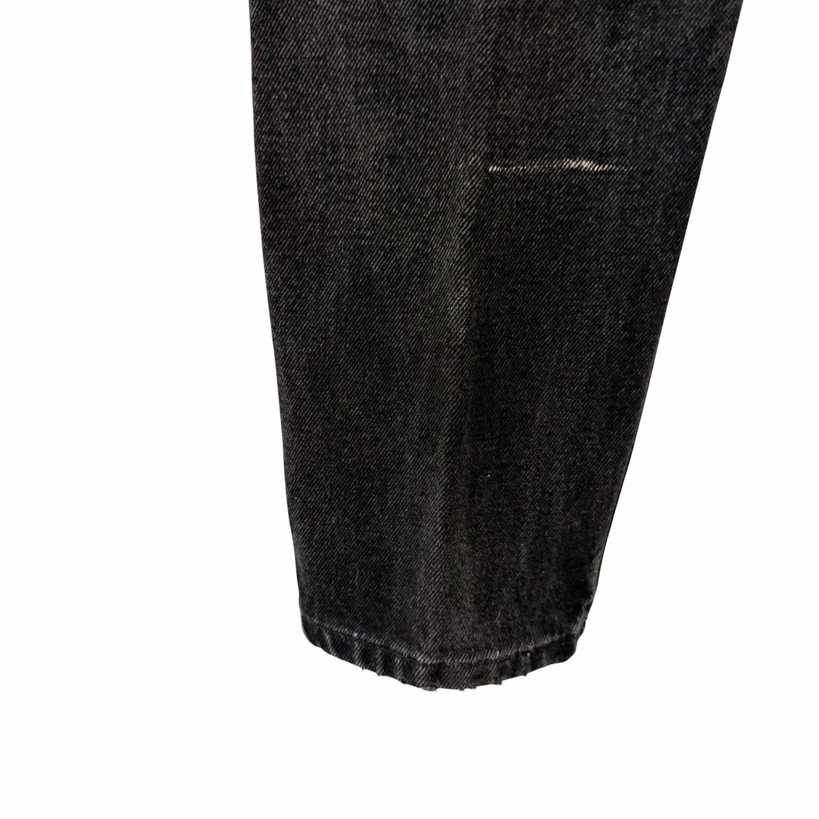 Levi's Vintage Levis 521 Black Tapered Leg High Waisted Jeans Sz 24 Size 24" / US 00 / IT 34 - 7 Thumbnail