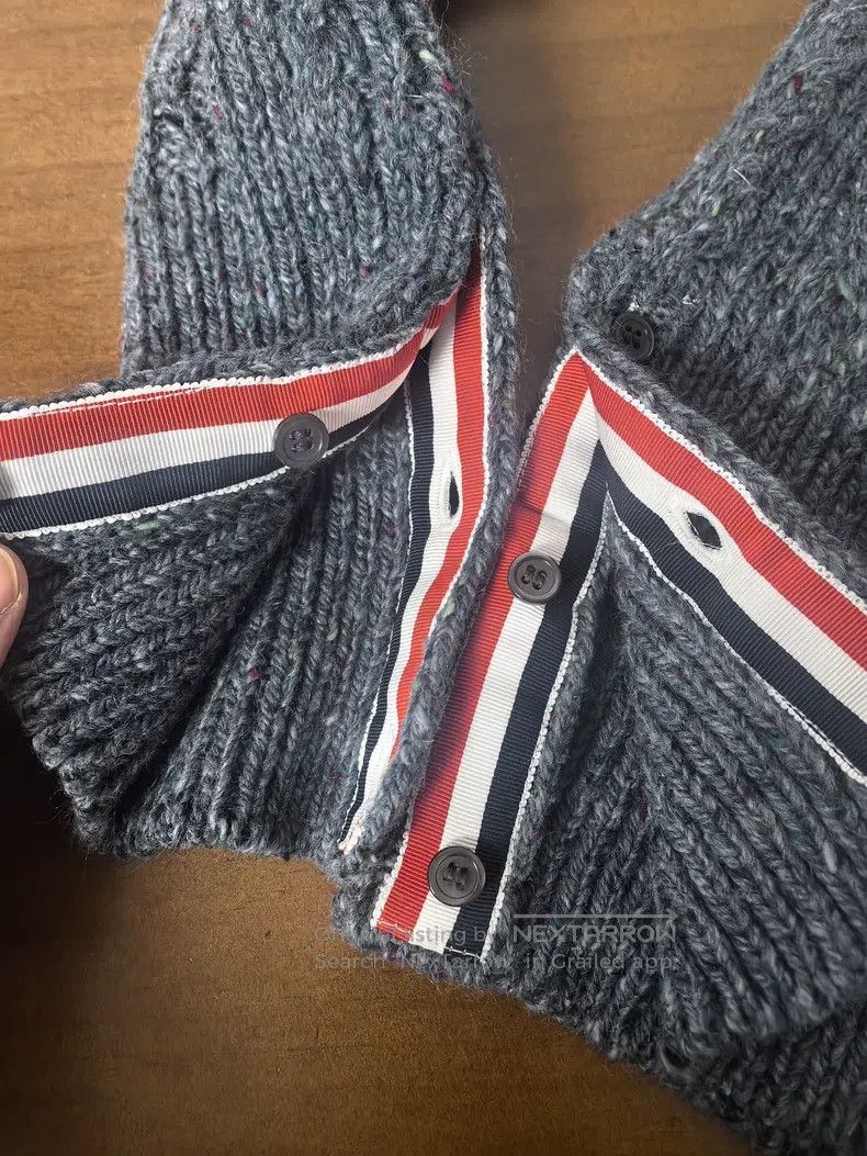 Thom Browne Thom Browne Wool Cardigan Size US M / EU 48-50 / 2 - 4 Thumbnail