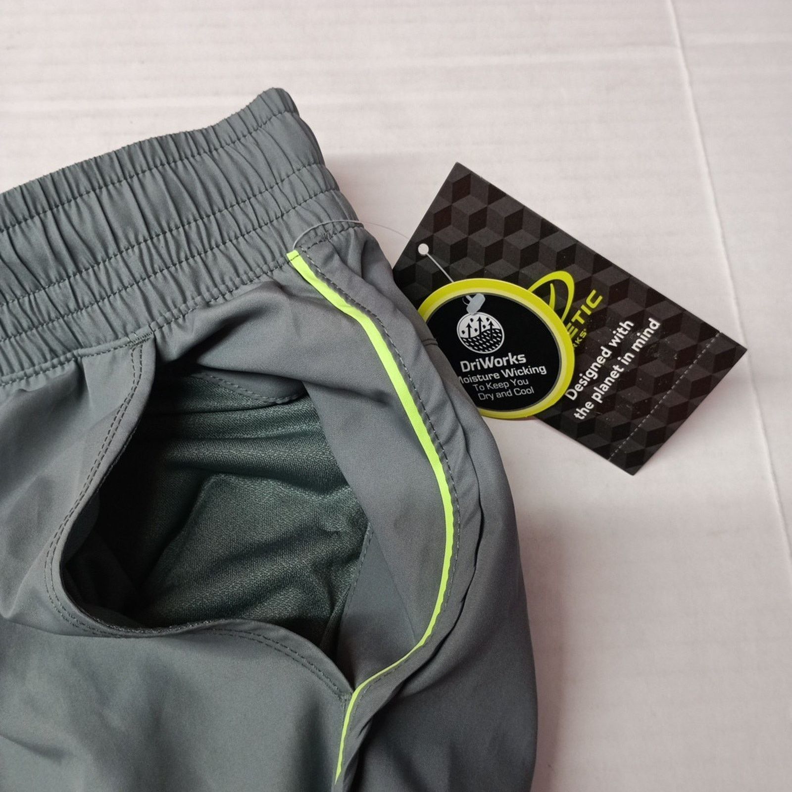 Athletic Works Athletic Works Running Shorts Women's Size L (12-14) Green Size 34" / US 12 / IT 48 - 3 Thumbnail