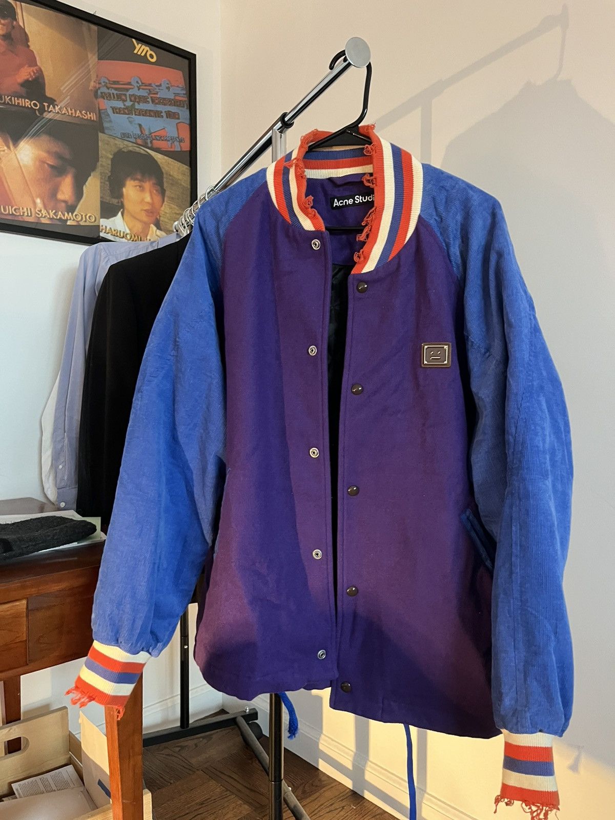 Acne Studios Wool/corduroy Acne Studios Varsity Jacket Size US M / EU 48-50 / 2 - 1 Thumbnail