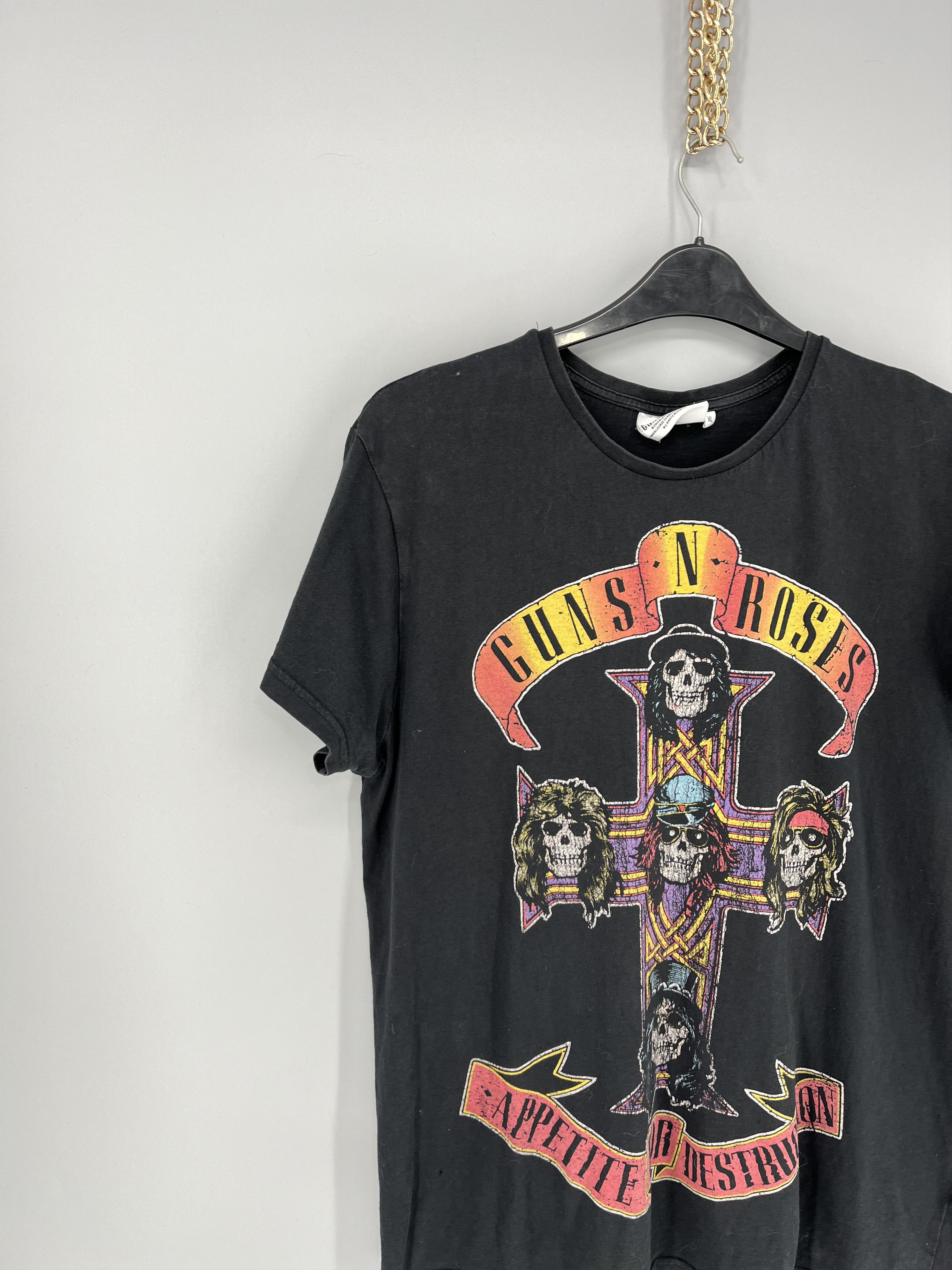 Band Tees Vintage Guns N’ Roses Appetite for Destruction Band T-Shirt Size US XL / EU 56 / 4 - 5 Thumbnail