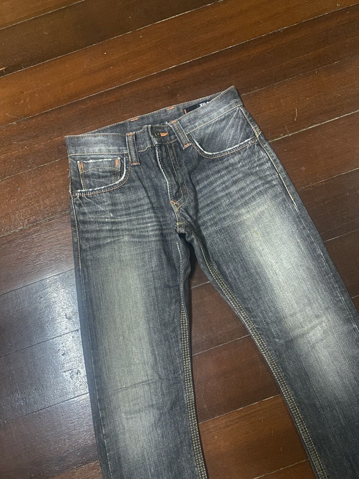 Edwin Edwin Xvs Clawmark Faded mud wash Denim Jeans Size US 32 / EU 48 - 6 Thumbnail