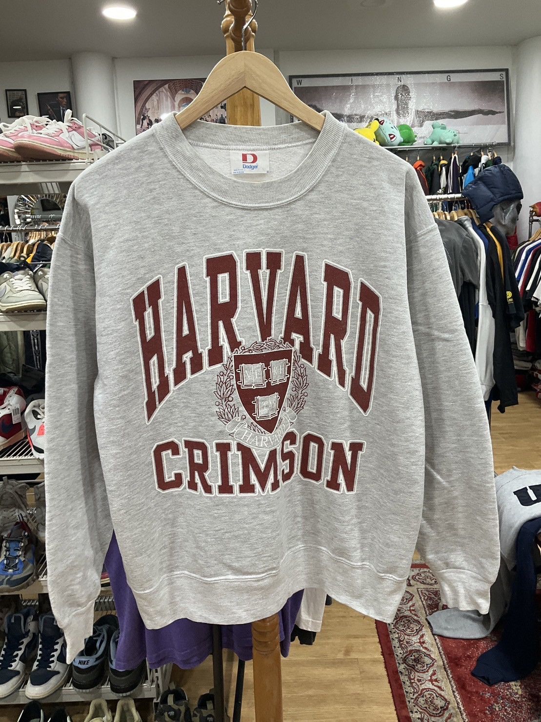 Supreme harvard store hoodie