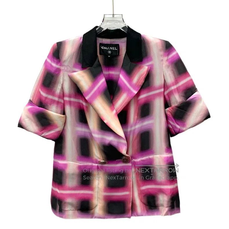 Chanel Chanel Data Centre Current Series Colour Plaid Dazzling Si Size XXS / US 00 / IT 34 - 1 Thumbnail
