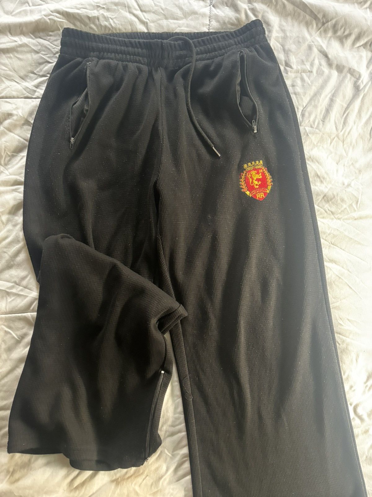 The GV Gallery The GV Gallery Black Crest logo Pants Size US 34 / EU 50 - 1 Thumbnail
