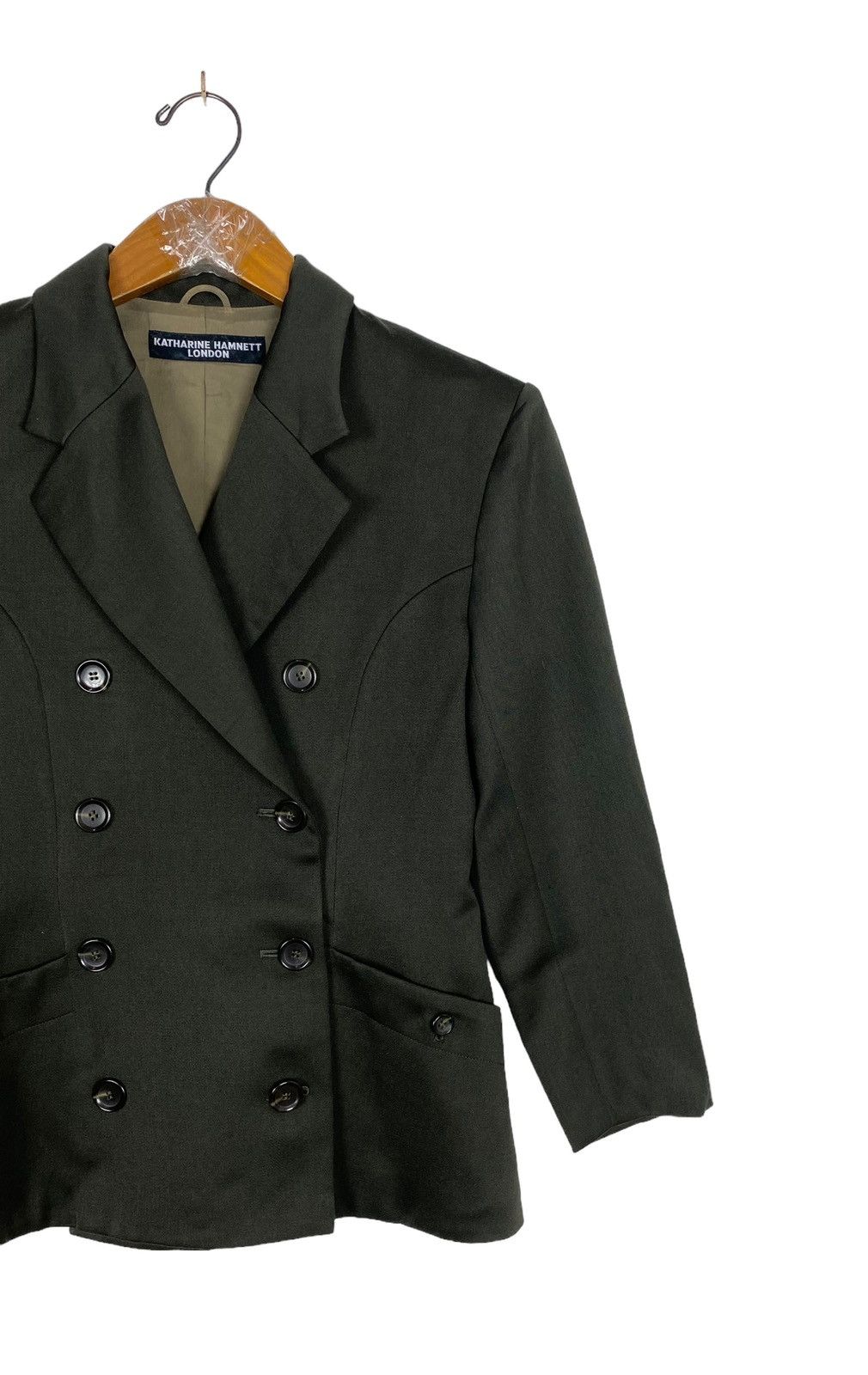 Katharine Hamnett London Rare‼️ Katherine Hamnett London Double Breasted Blazer Coat Size S / US 4 / IT 40 - 3 Thumbnail