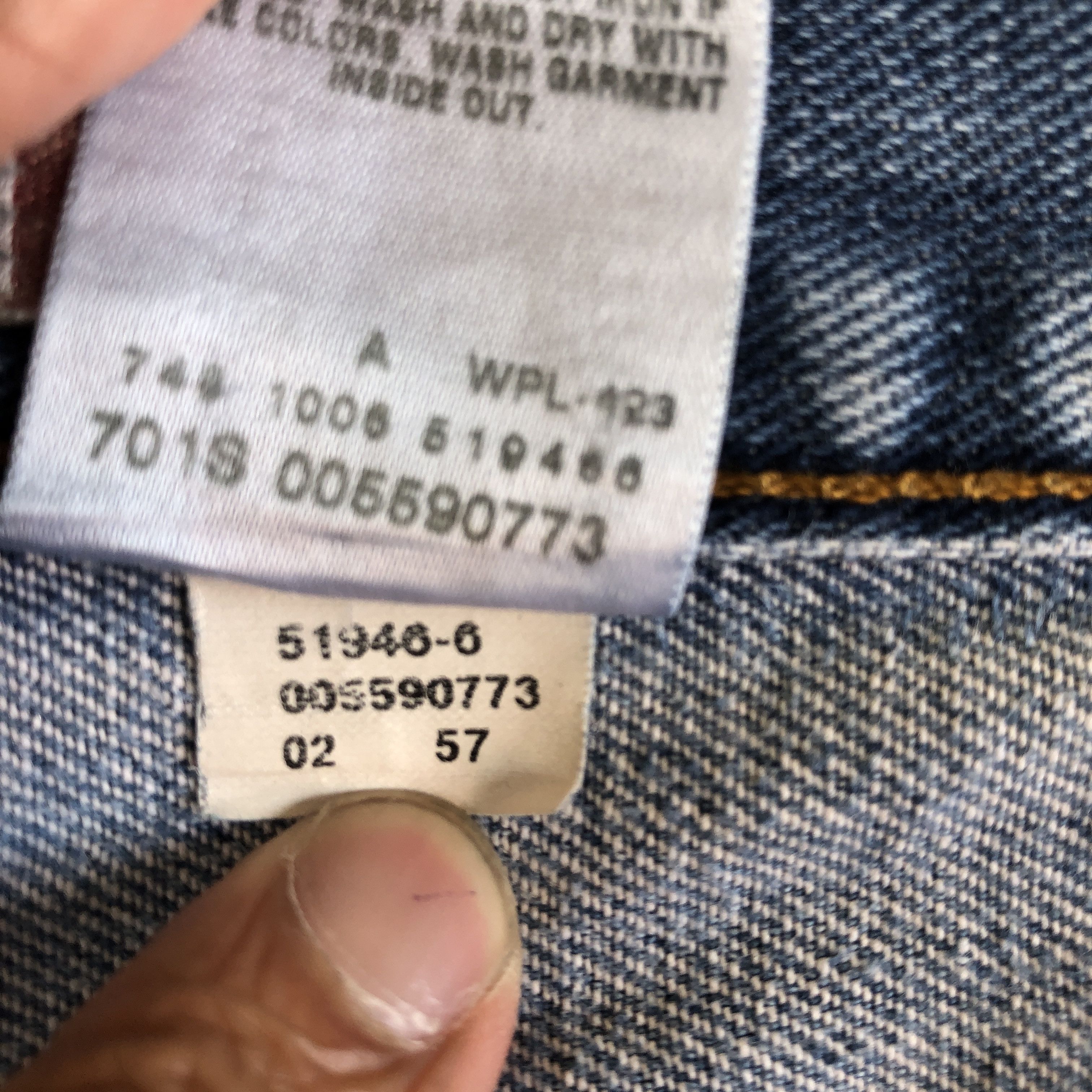 Levi's Vintage Levis Distressed Jeans Levi's Faded Light Wash Denim Size US 38 / EU 54 - 10 Thumbnail