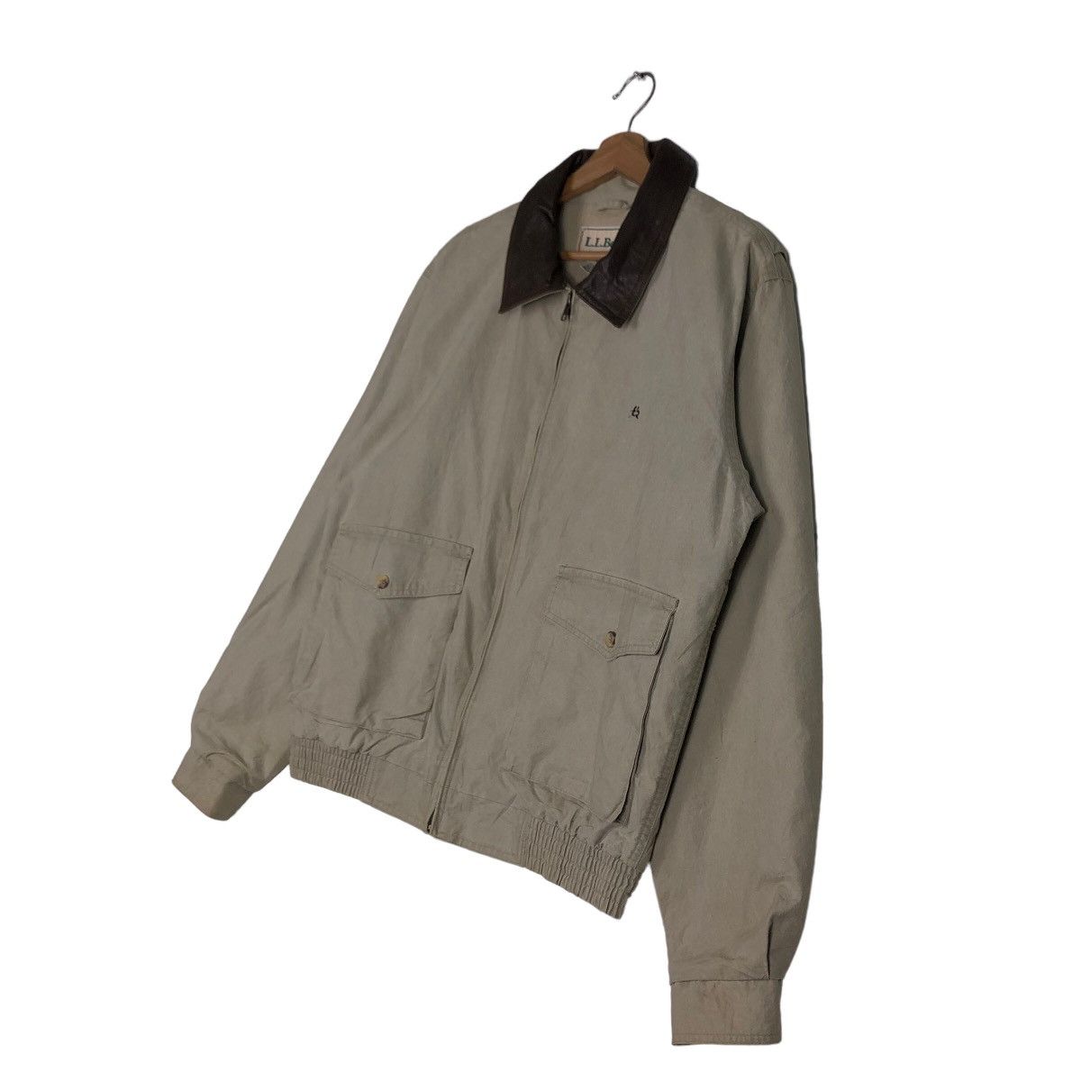 Japanese Brand 🔥90’s Vintage Bomber Jacket Cargo Pocket Worker L.L.Bean Size US M / EU 48-50 / 2 - 2 Thumbnail