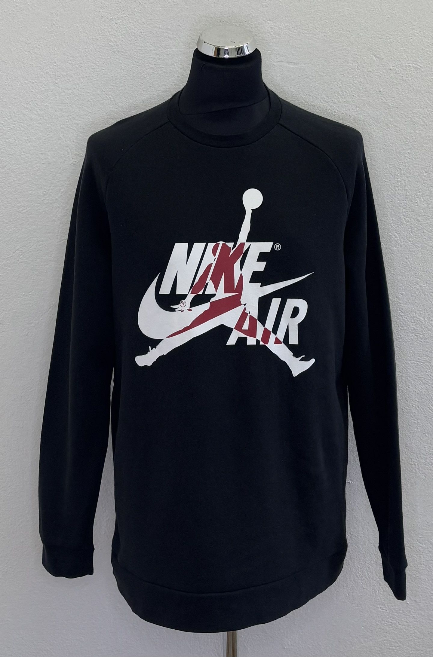 Jordan Brand × Nike Air Jordan Nike Black sweatshirt Big Logo size L Size US L / EU 52-54 / 3 - 1 Thumbnail