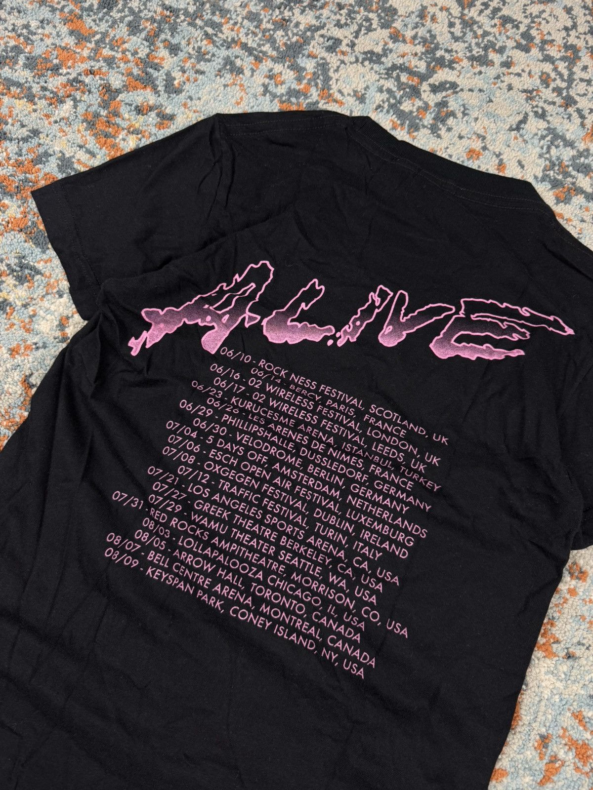 Band Tees Rare Vintage 2007 Daft Punk alive world tour merch tee Size US XXS / EU 40 - 6 Thumbnail