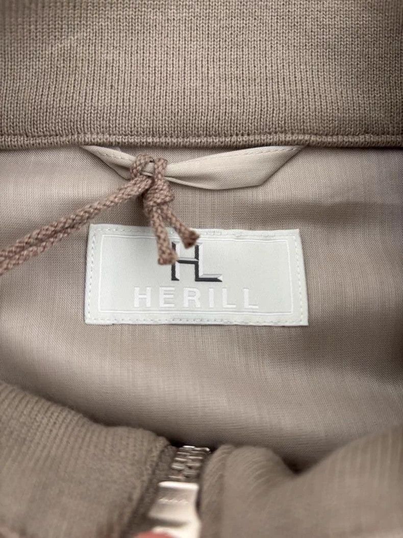 Herill HERILL 23SS Egyptian Cotton Zip-Up Executive Jacket Size US S / EU 44-46 / 1 - 2 Thumbnail