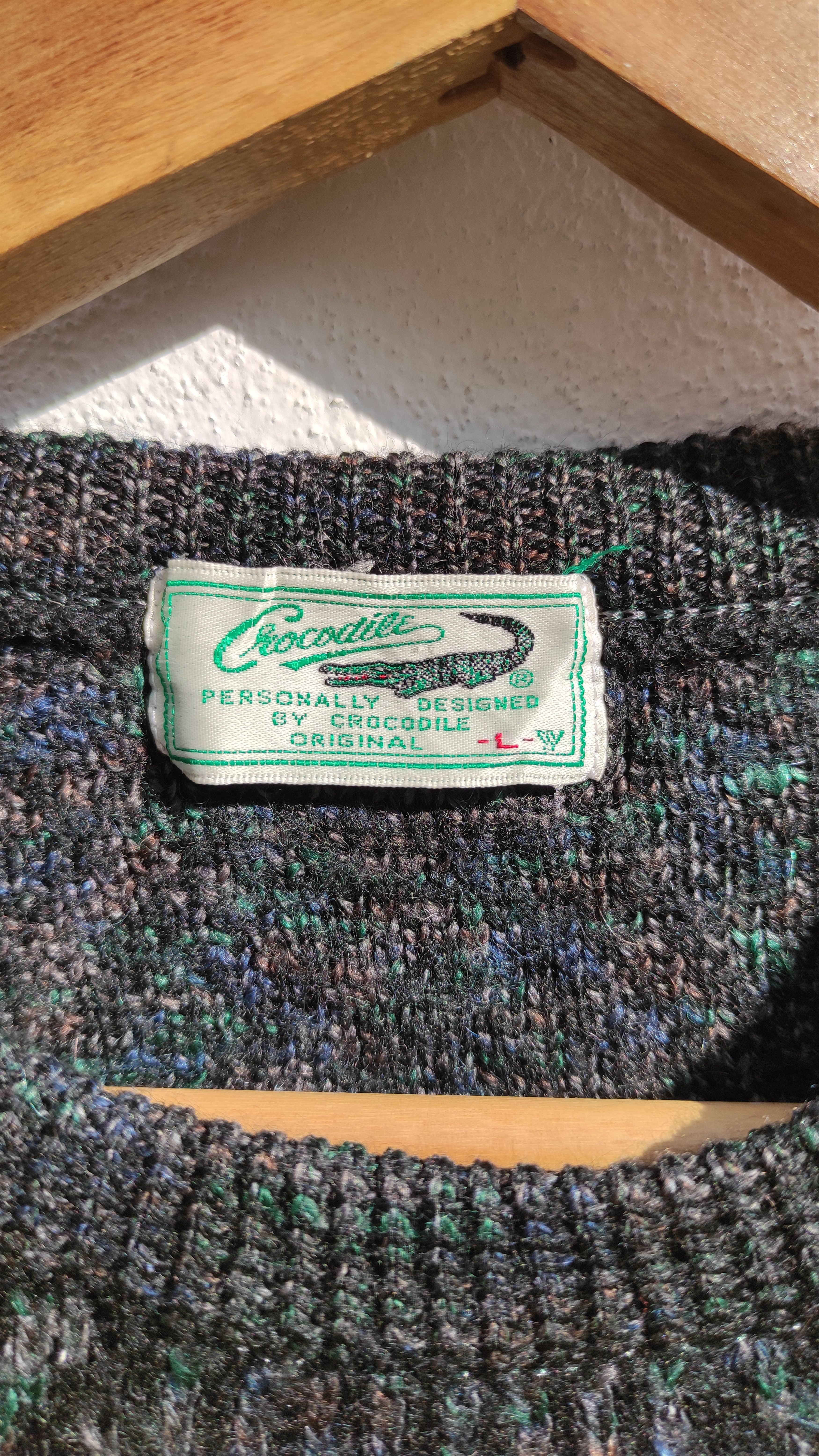 Japanese Brand Crocodile Knitwear Sweaters L Size US L / EU 52-54 / 3 - 6 Thumbnail