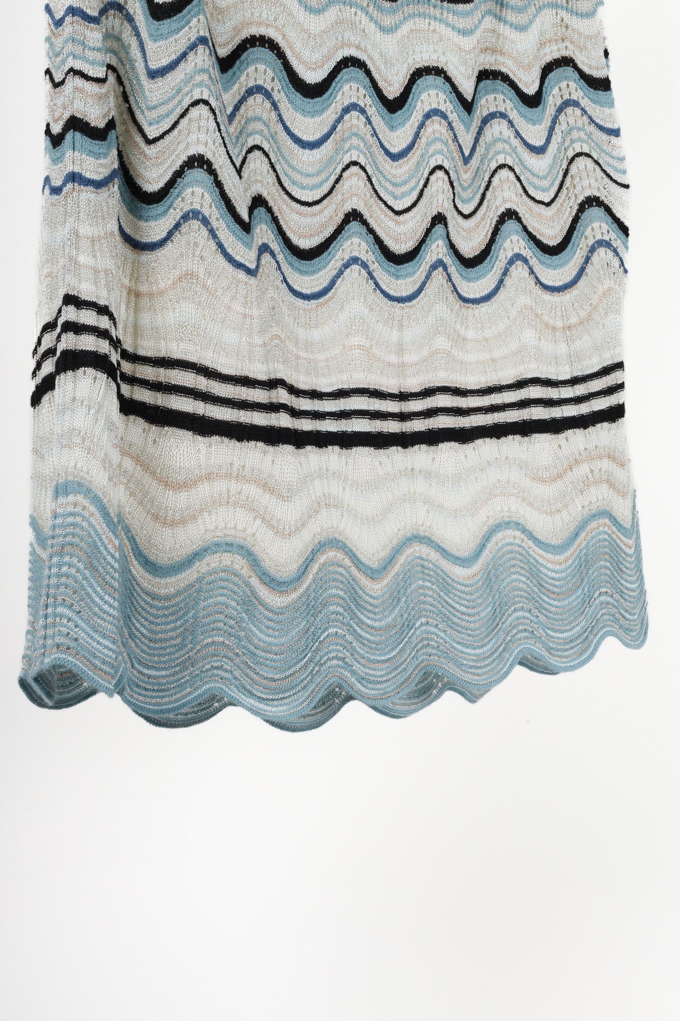 Missoni Missoni Multi Colour Knit Mini Skirt Size 26" / US 2 / IT 38 - 6 Thumbnail