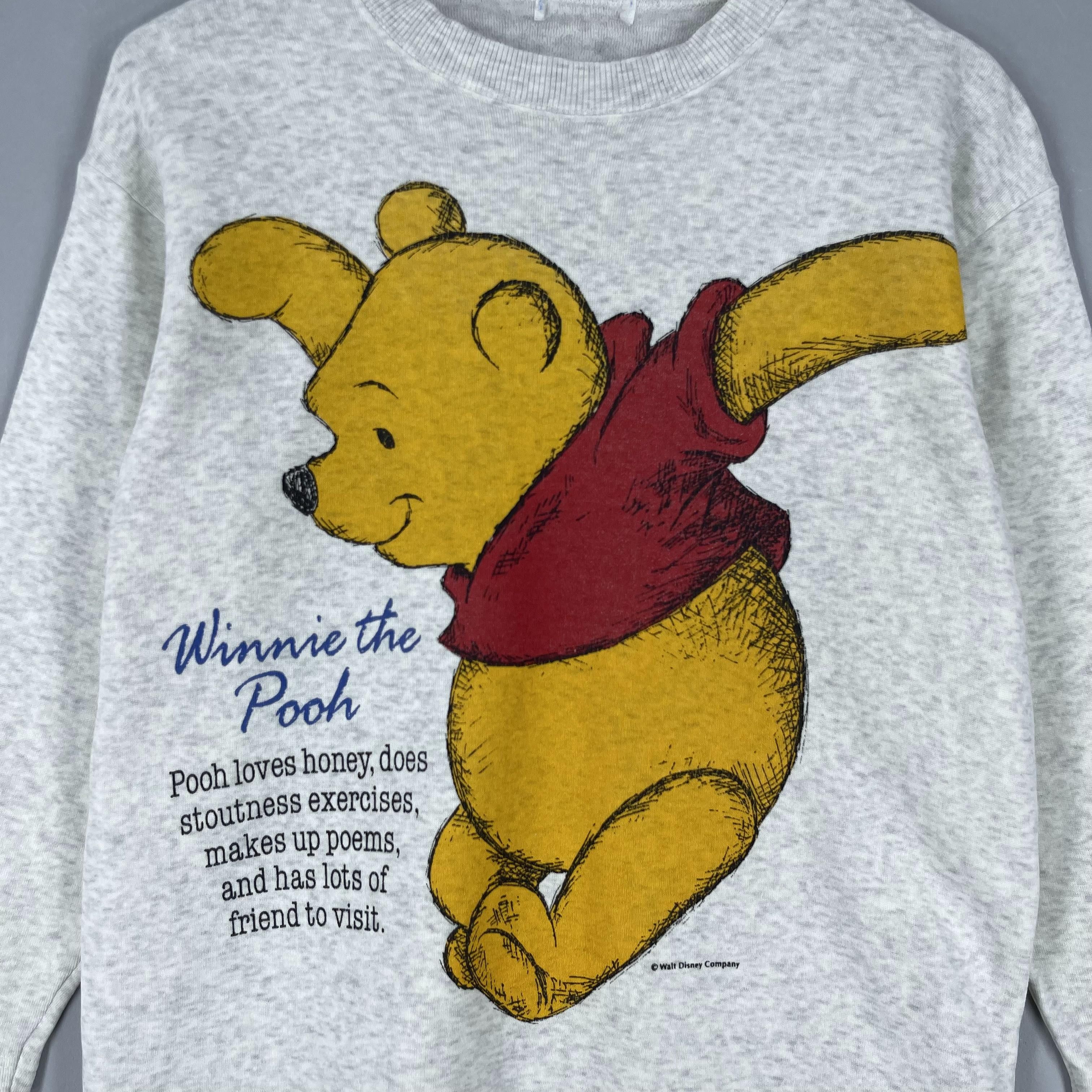 Disney Vintage 90s Disney WINNIE THE POOH Cartoon Sweater Size US M / EU 48-50 / 2 - 2 Thumbnail