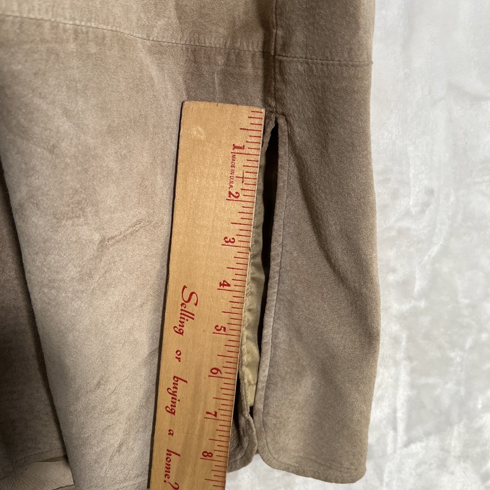 Express Express world brand tan genuine leather sundress size 9/10 Size M / US 6-8 / IT 42-44 - 11 Thumbnail