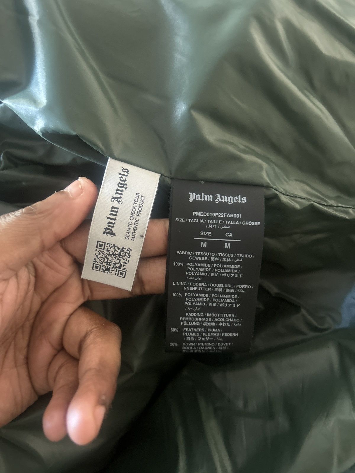 Palm Angels Palm angels down classic puffer Size US M / EU 48-50 / 2 - 1 Thumbnail