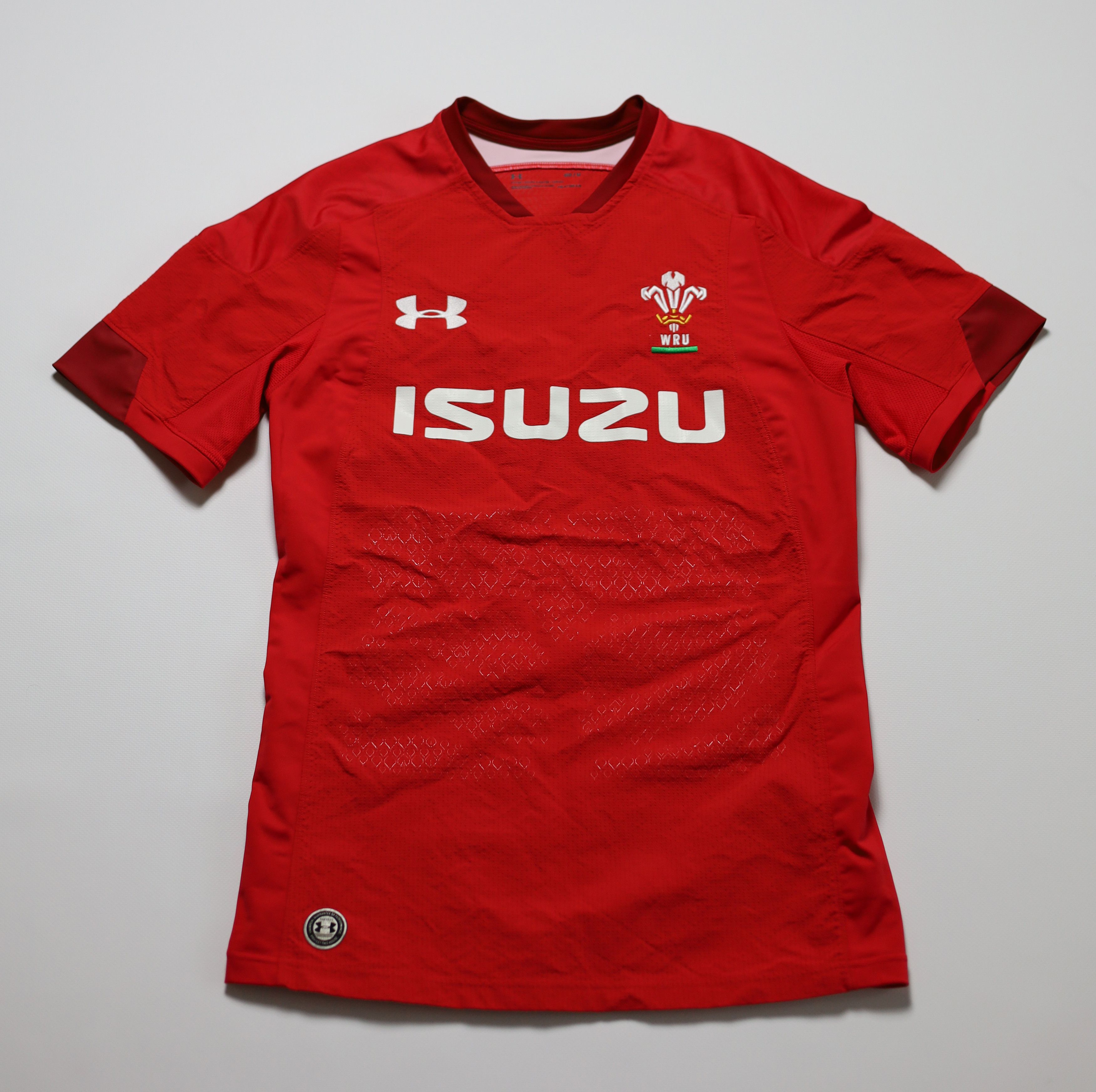 Under Armour Wales WRU 2017 2018 Rugby Home Shirt Jersey Under Armour Size US M / EU 48-50 / 2 - 1 Thumbnail
