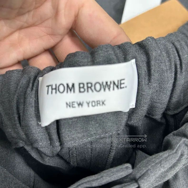 Thom Browne Thom Browne size 3 Grey Casual Pants Size US 30 / EU 46 - 4 Thumbnail