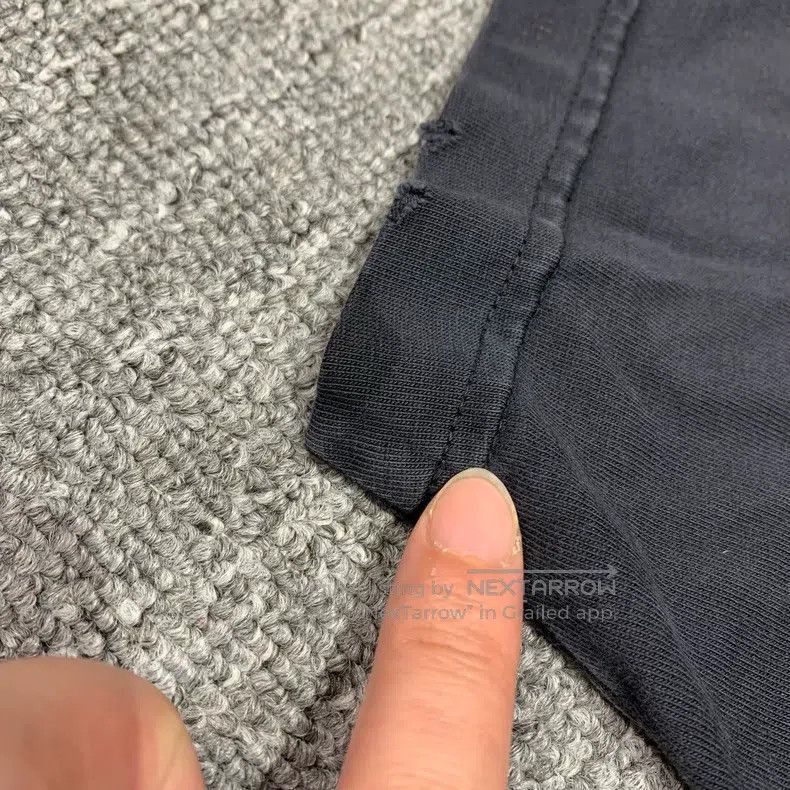 Balenciaga Balenciaga Black Washed Destroyed Tape Short Sleeve Size US S / EU 44-46 / 1 - 8 Thumbnail
