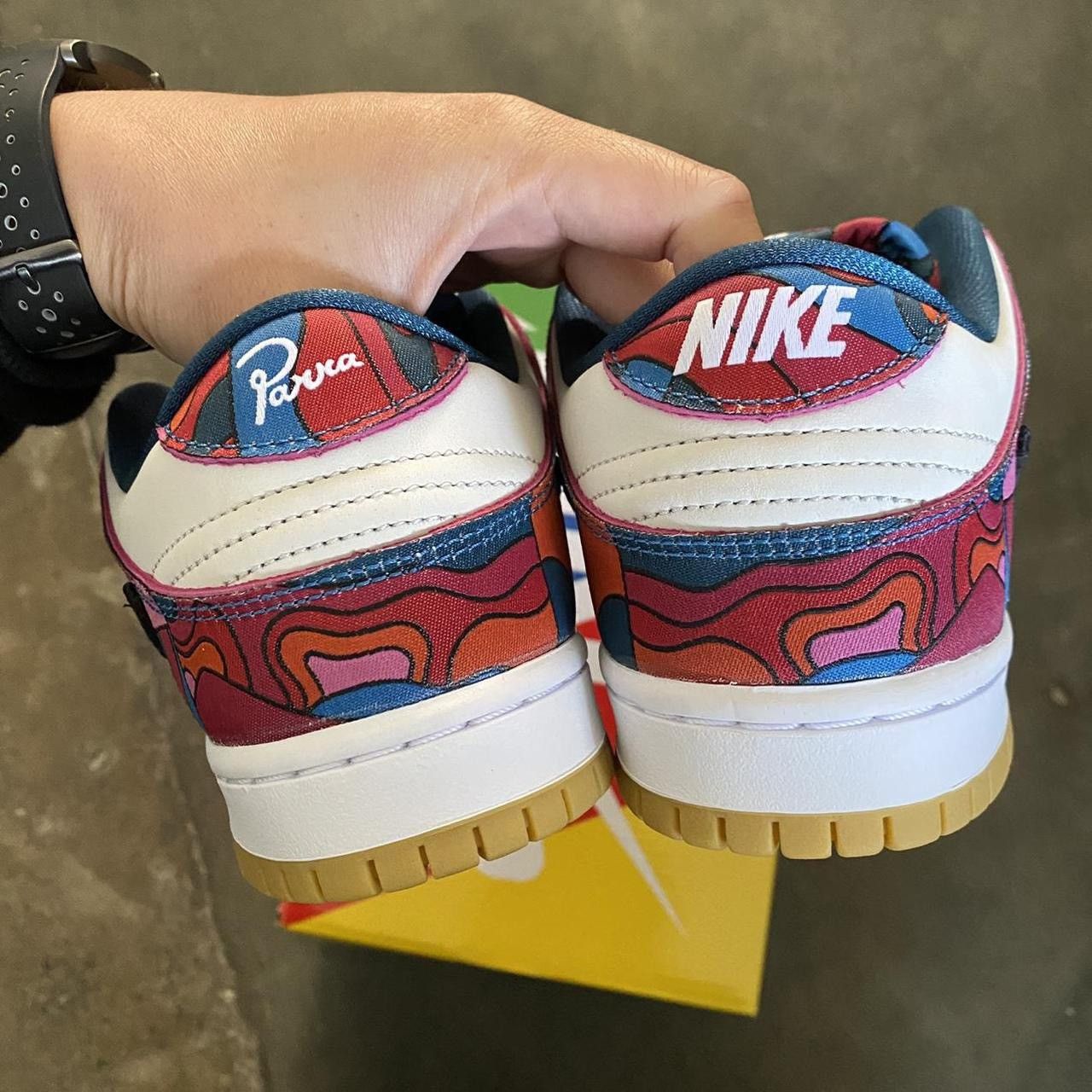 Other 2021 Nike x Parra Dunk SB sz 8M Size US 8 / EU 41 - 5 Thumbnail