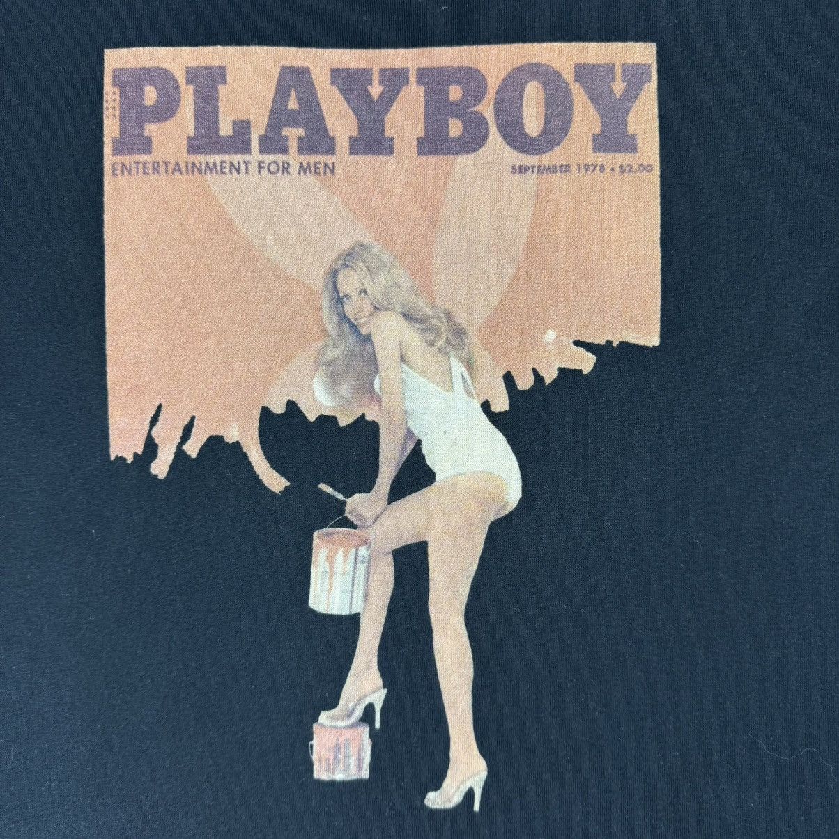 Playboy Vintage Playboy Magazine Sue Paul T-shirt Size US L / EU 52-54 / 3 - 6 Thumbnail