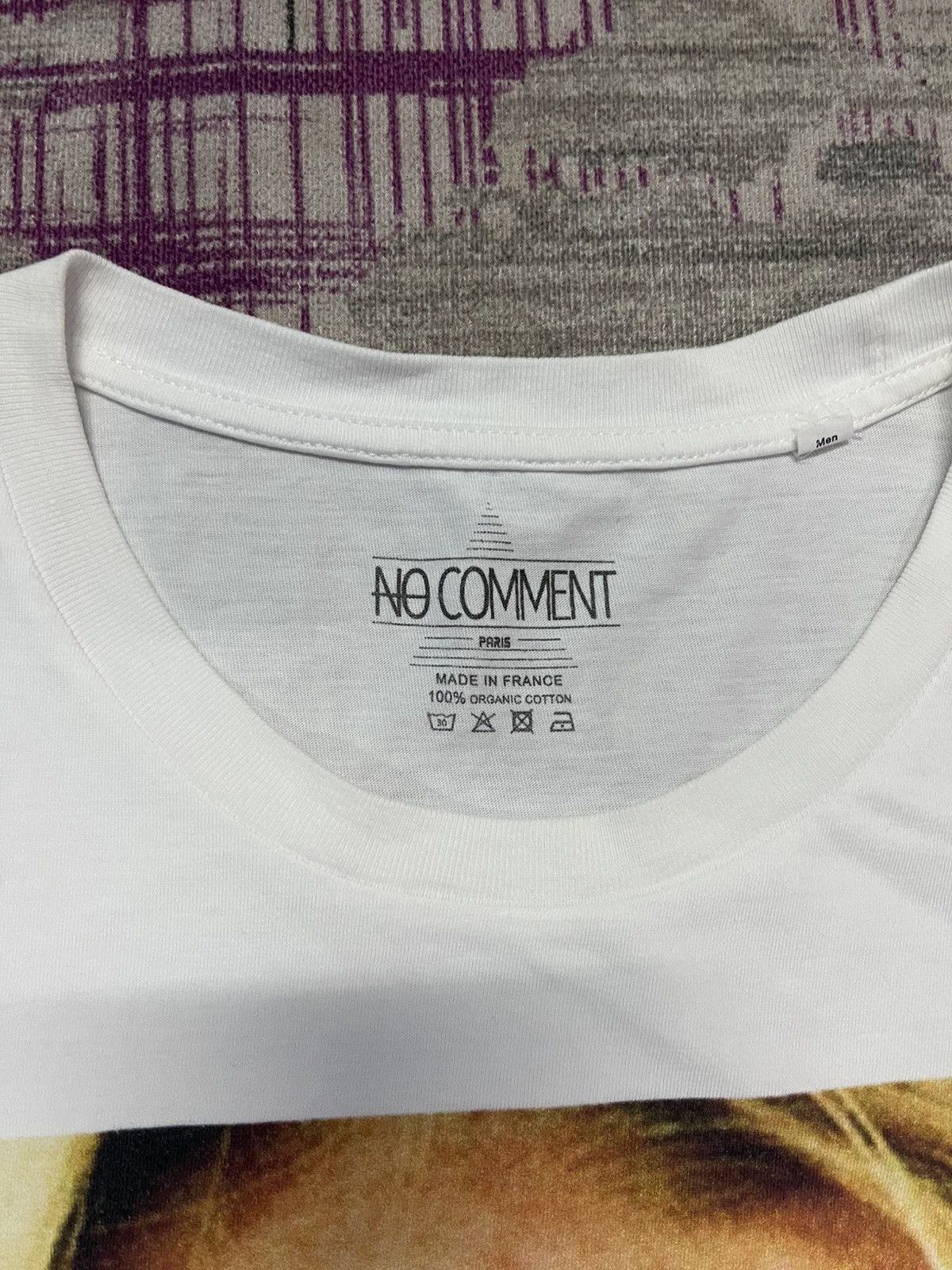 Vintage VINTAGE NO COMMENT PHOTO TEE VERY RARE Size US XXL / EU 58 / 5 - 7 Thumbnail