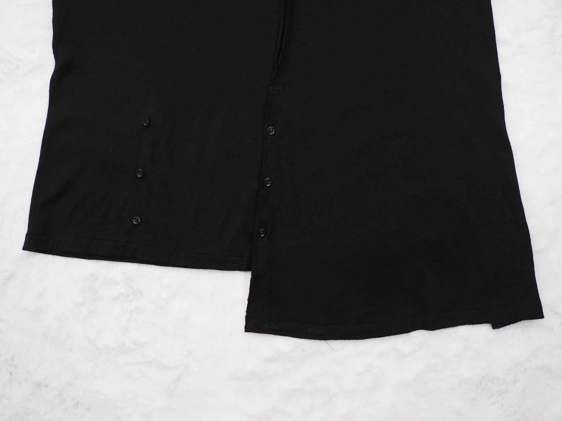 Yohji Yamamoto My own Yohji Yamamoto black wool long-sleeved top Size US L / EU 52-54 / 3 - 6 Thumbnail