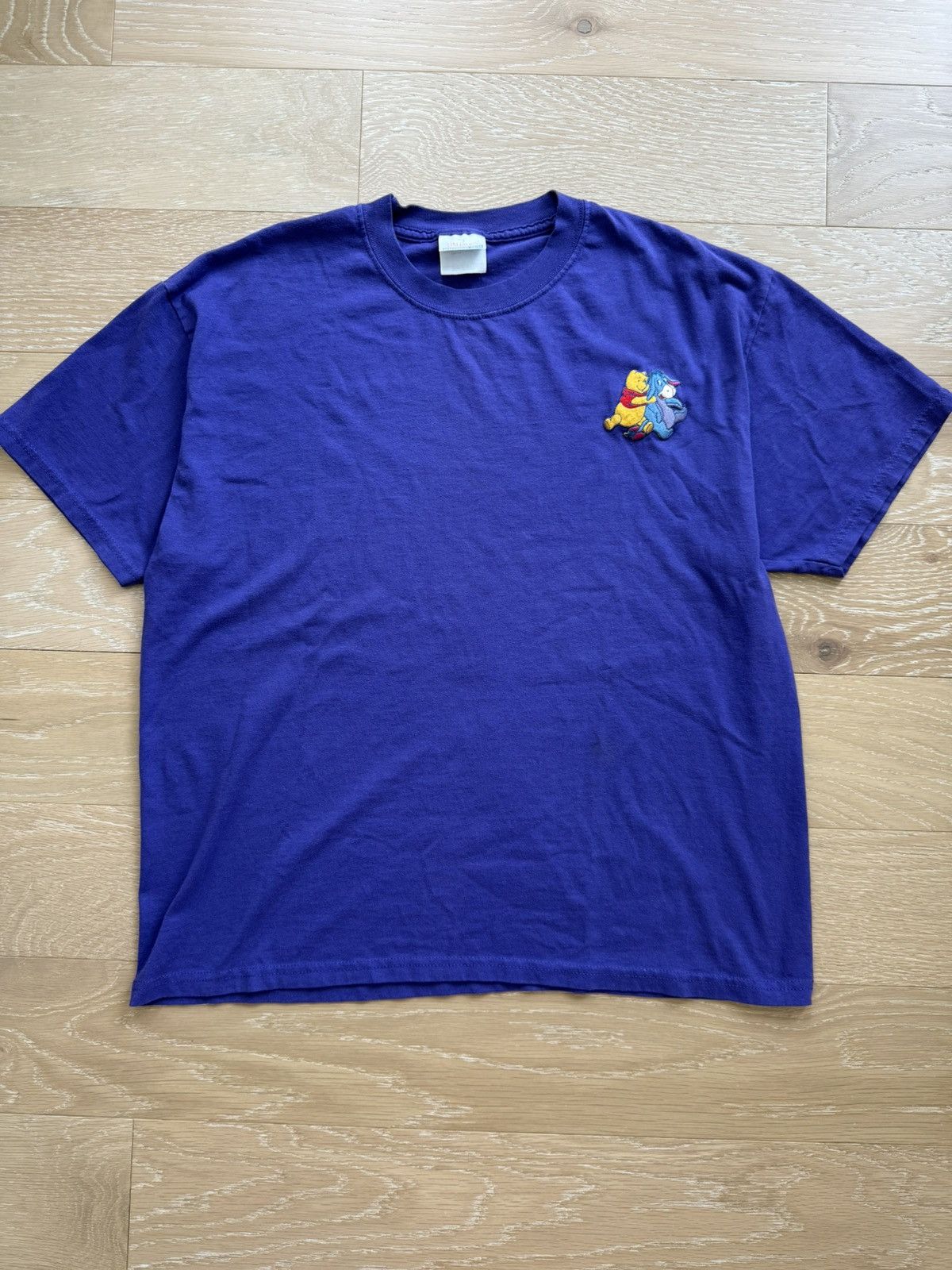 Disney Vintage Y2K Winnie the Pooh and Eeyore Embroidered Disney Size US L / EU 52-54 / 3 - 1 Thumbnail