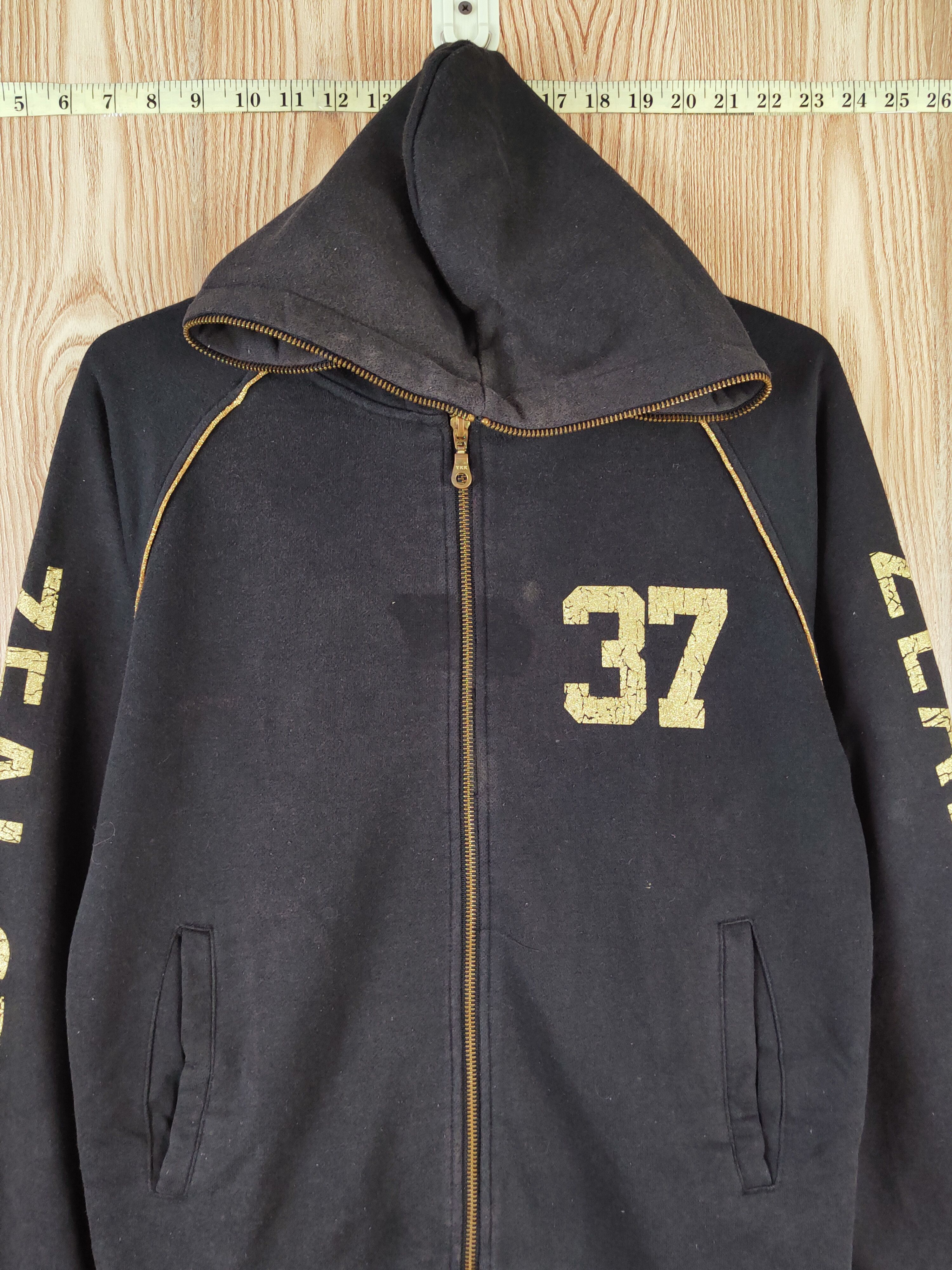Japanese Brand × Vintage Anti Label Sport Faded Black 37 Hoodie Sweaters Size US M / EU 48-50 / 2 - 2 Thumbnail