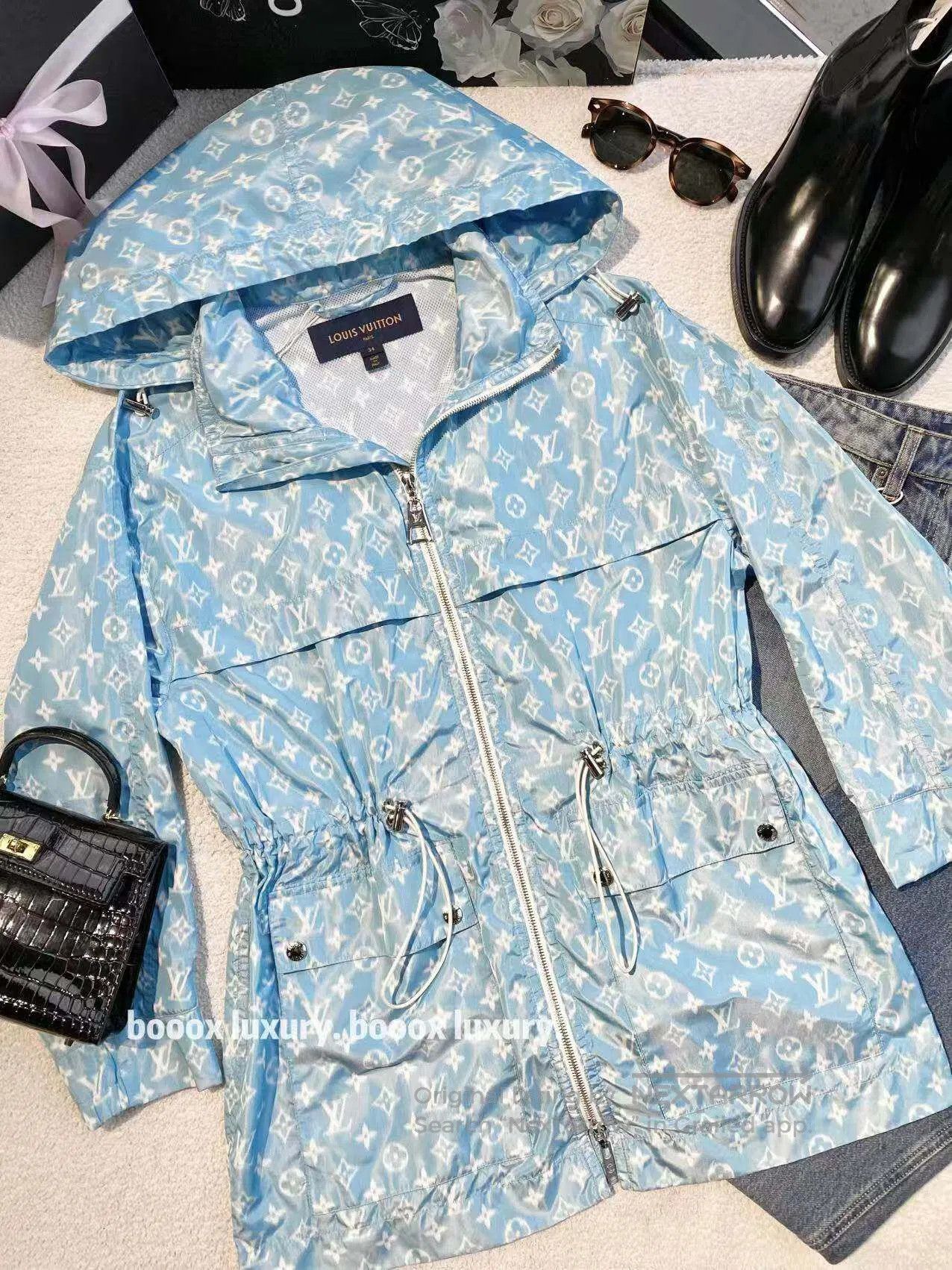 Louis Vuitton Louis Vuitton The old flower is full of printed jackets| Size 4XL / US 24-26 - 1 Thumbnail