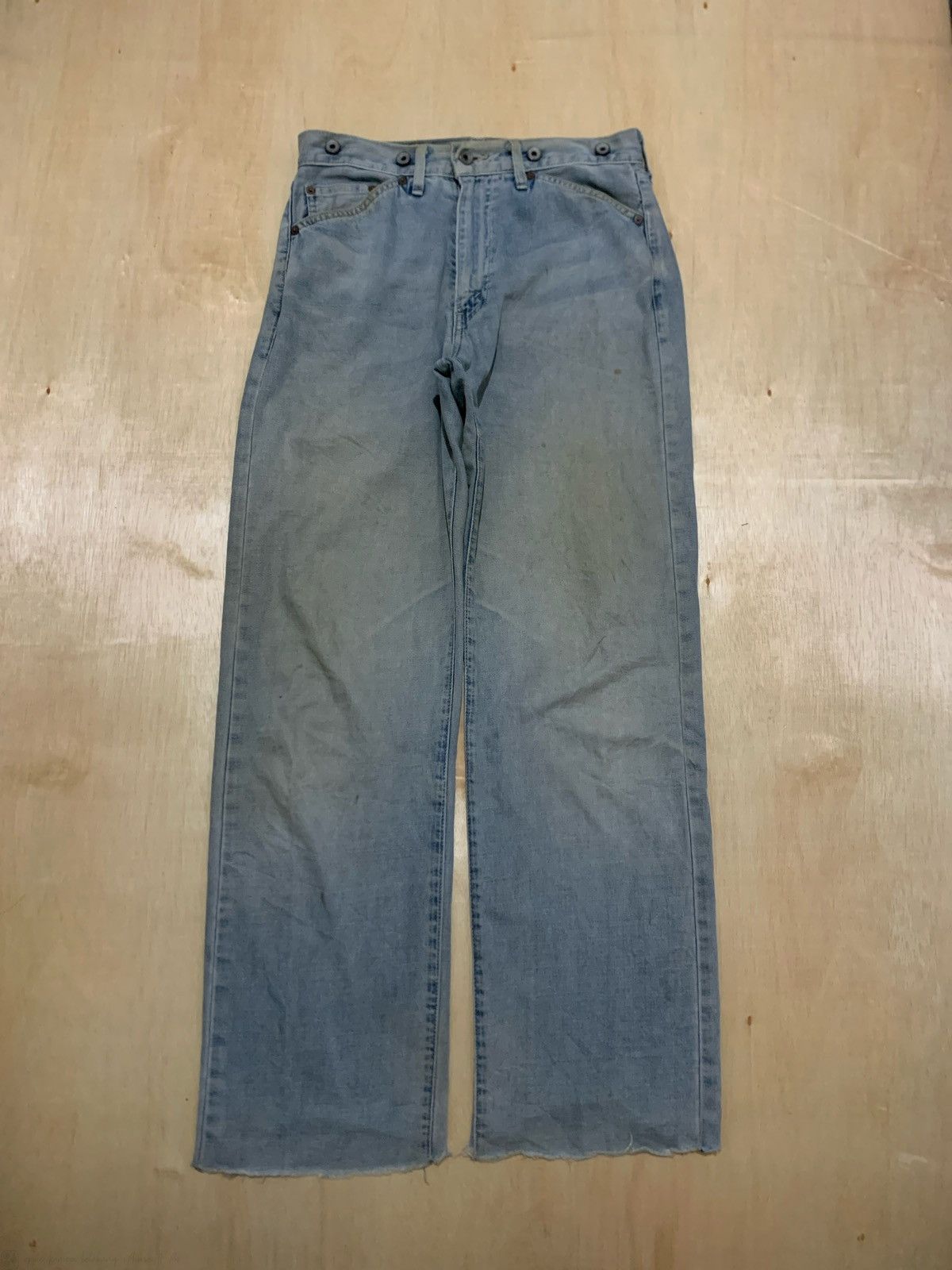 Levi's Vintage Clothing × Vintage Vintage Levis Single Pocket Denim Jeans Size US 31 - 3 Thumbnail