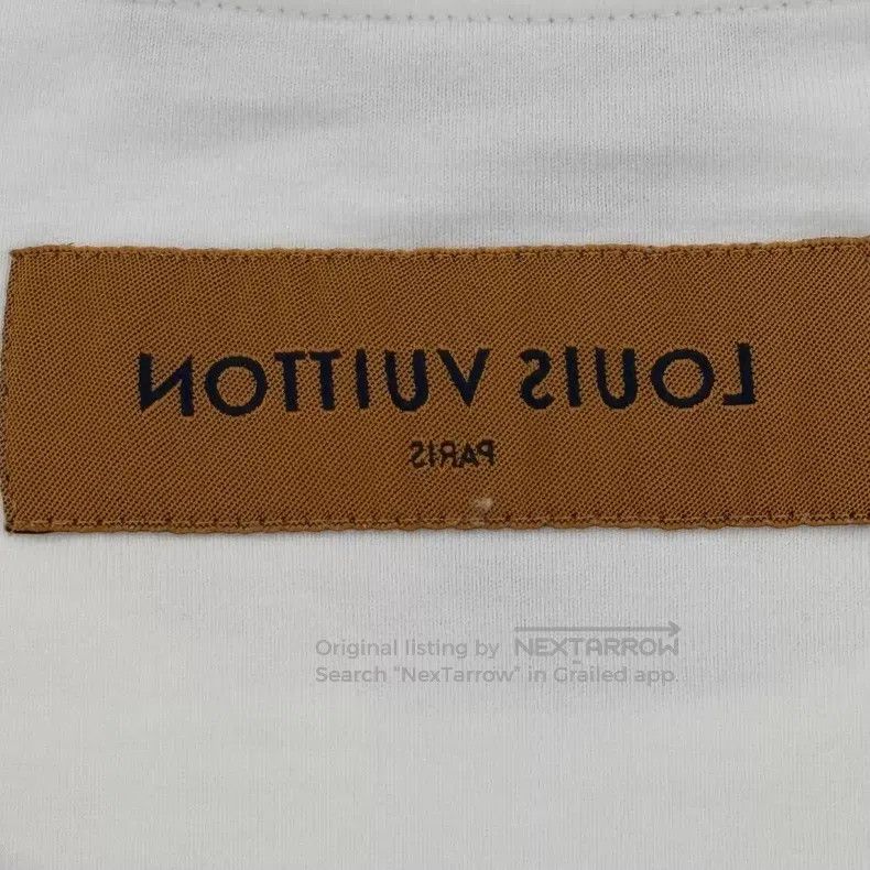 Louis Vuitton Louis Vuitton White Chest 1854 Series Drawing Sketch Signa Size US L / EU 52-54 / 3 - 8 Thumbnail