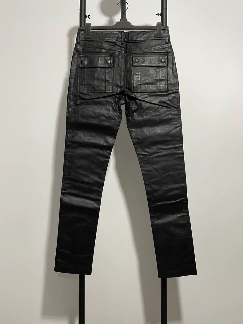 Rick Owens Rick Owens Leather Pants for Men-2506 Size US 34 / EU 50 - 2 Thumbnail