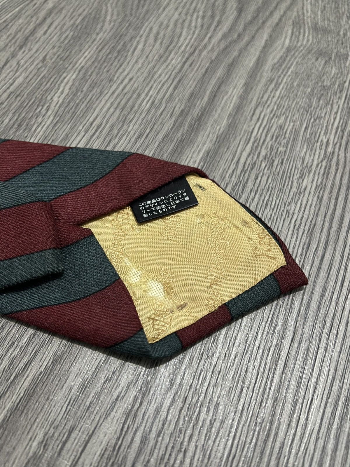Yves Saint Laurent Yves Saint Laurent Tie Size ONE SIZE - 3 Thumbnail