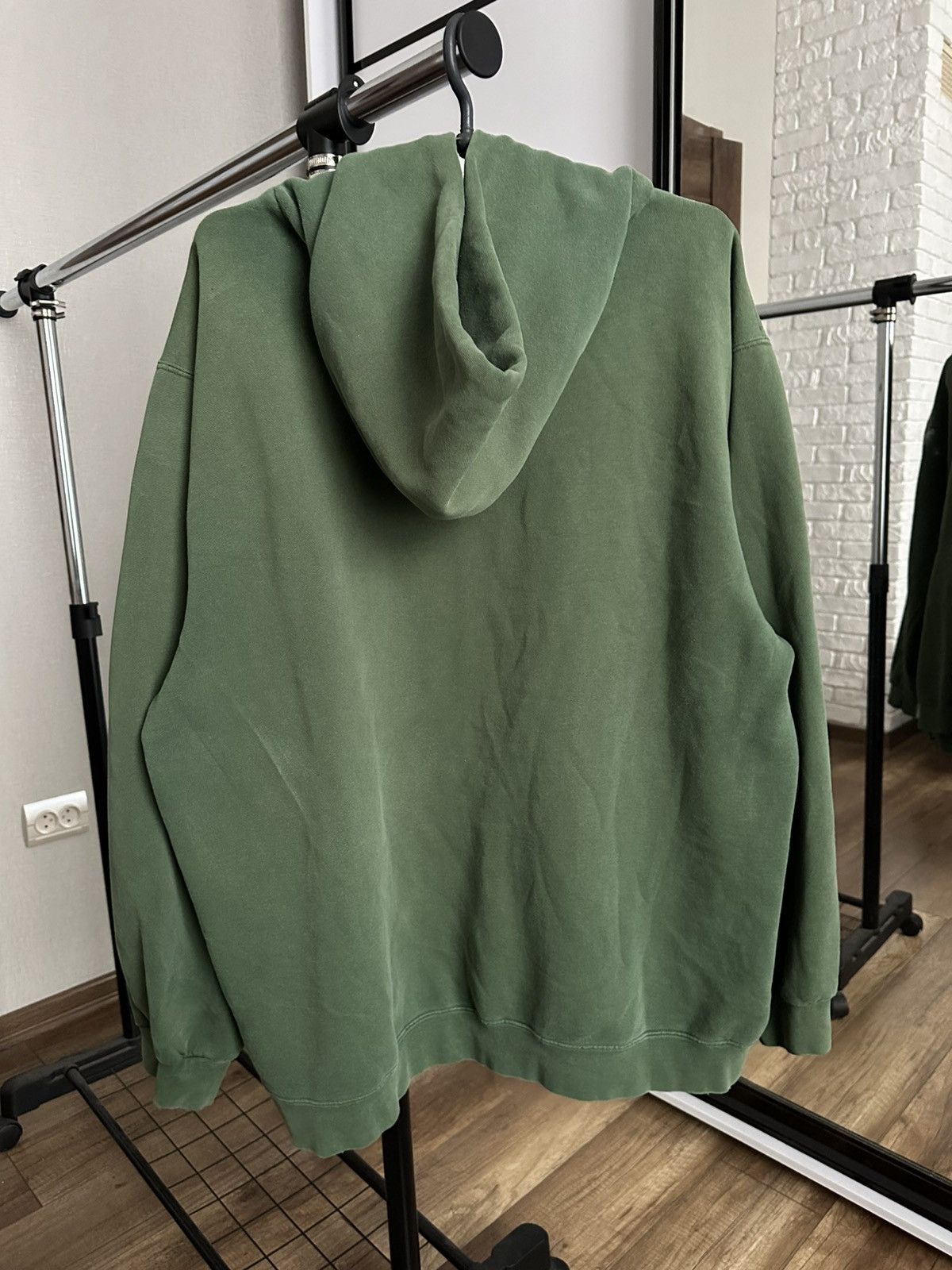 Nike Nike Hoodie Pullover Vintage Center Swoosh 90s USA Size US XL / EU 56 / 4 - 4 Thumbnail