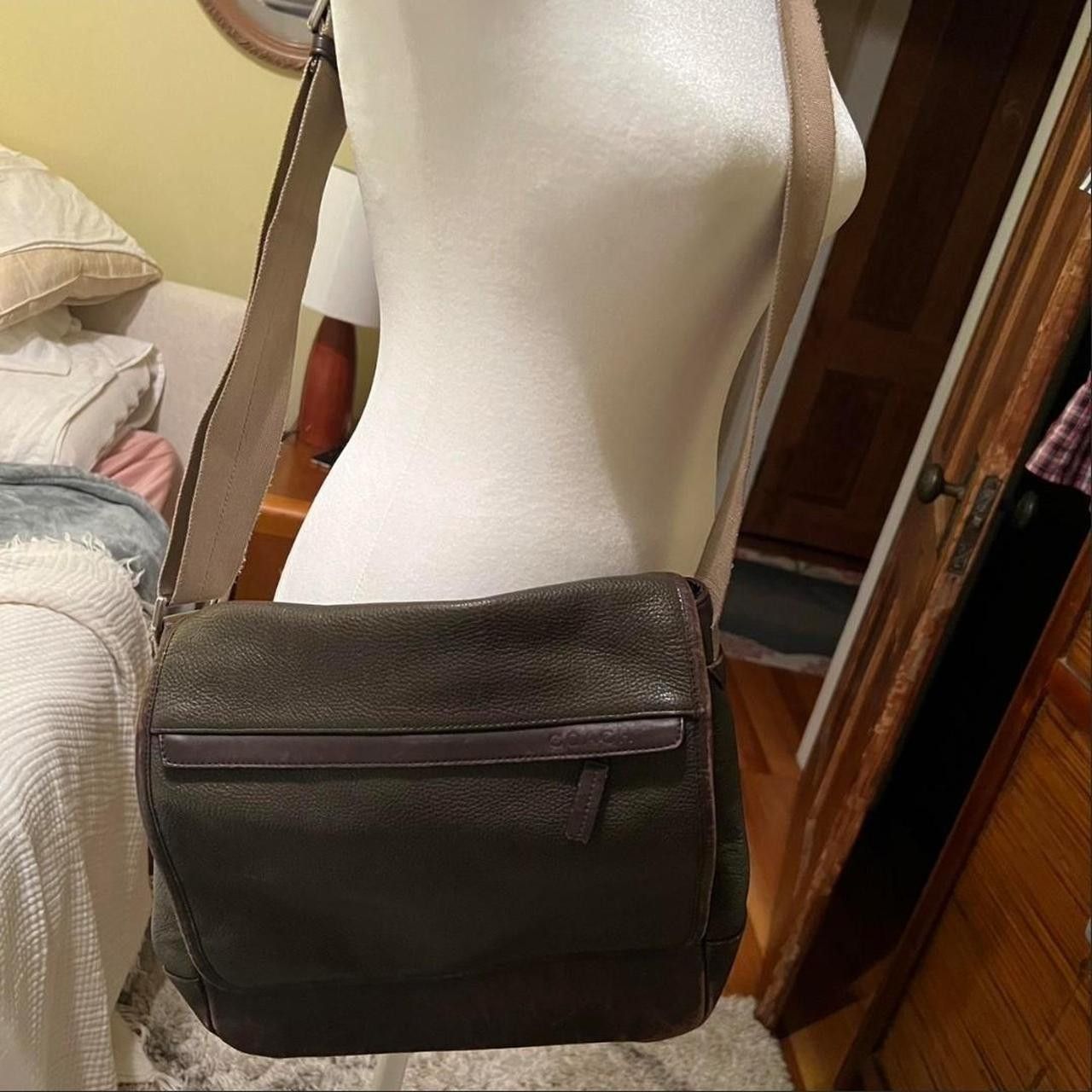 Coach × Vintage COACH ARCHIVE Leather Briefcase Vintage Bag Unisex