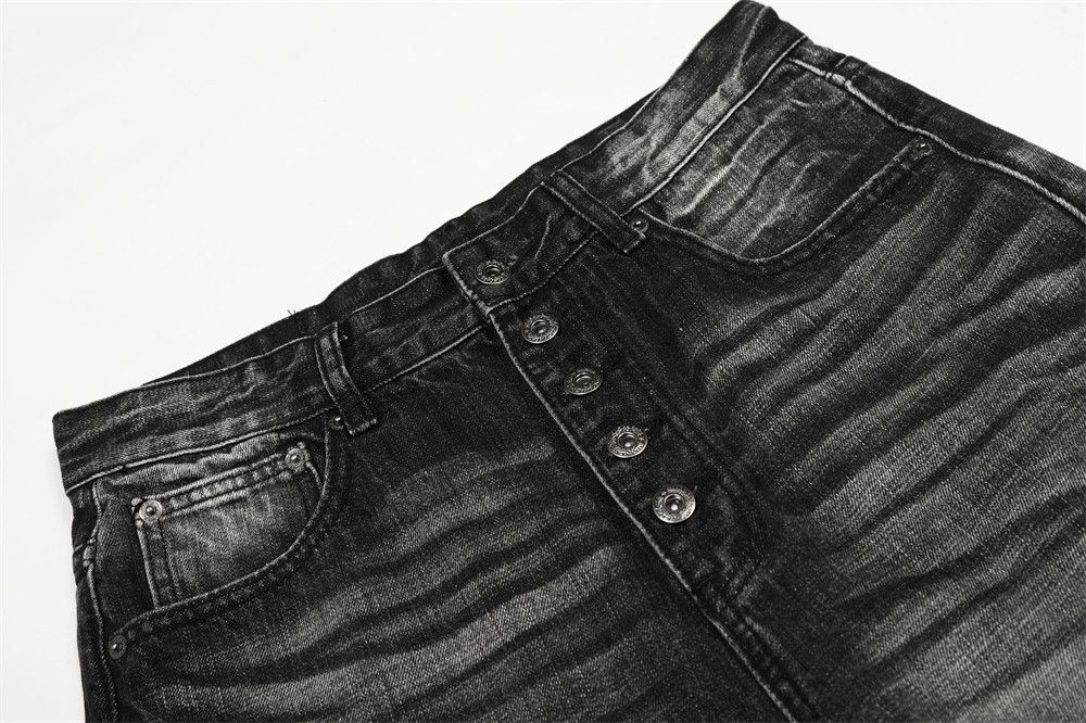 Vintage Men's Distressed Gradient Washed Denim Jeans Size US 32 / EU 48 - 3 Thumbnail