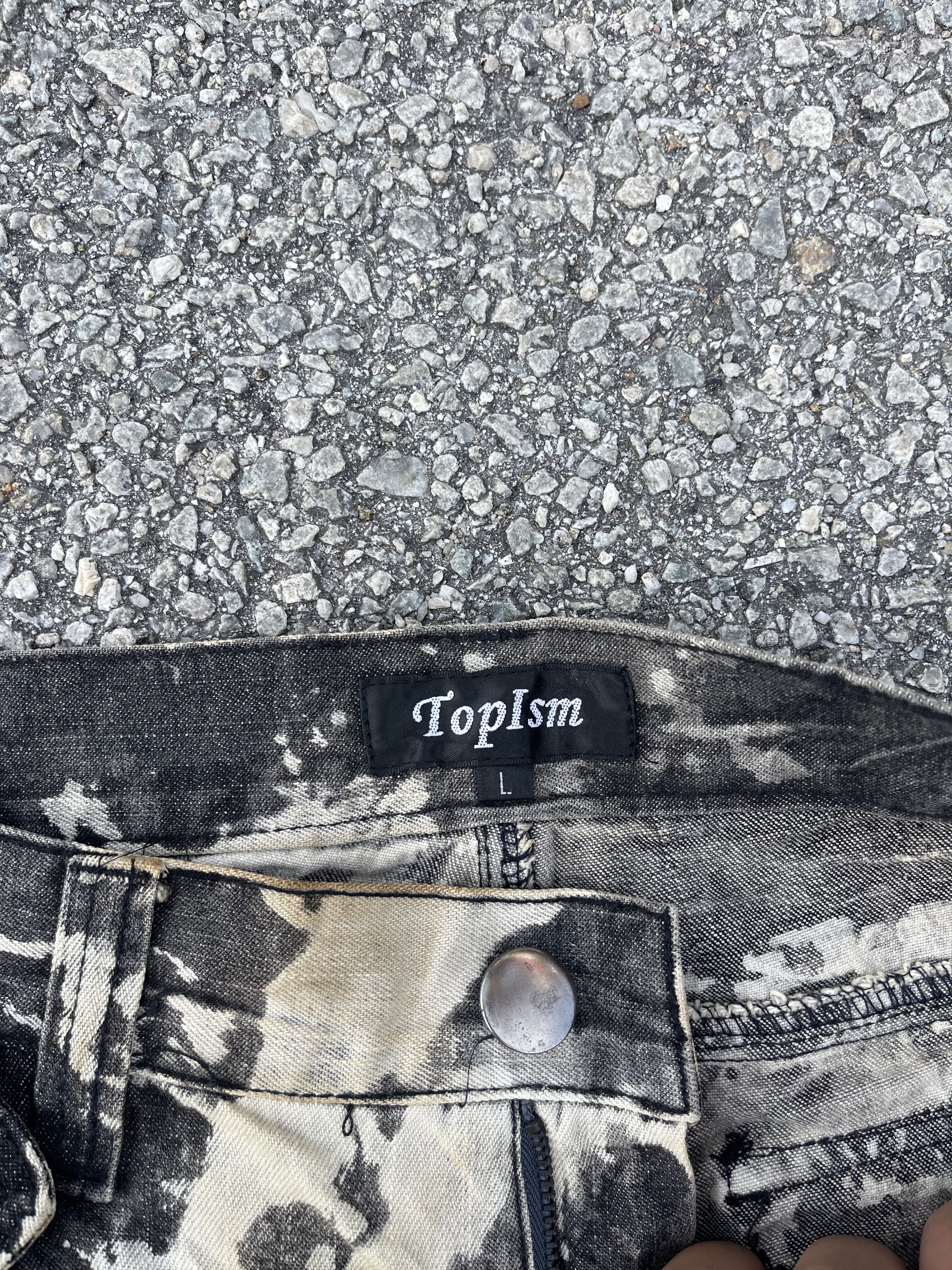 Beauty Beast Topism Flare Multipocket Acid Wash Travis Scott Style Size US 32 / EU 48 - 7 Thumbnail