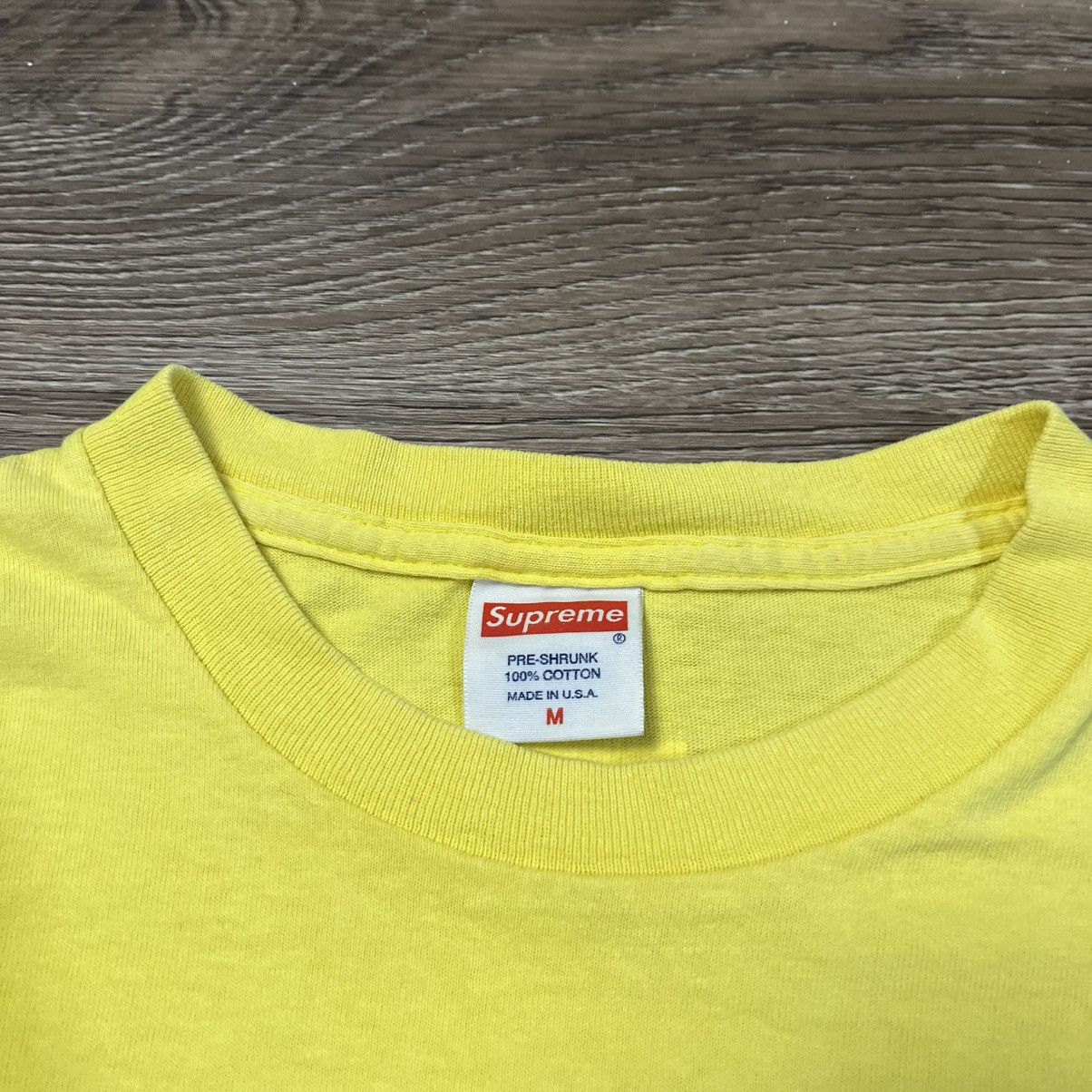 Supreme Supreme X John Coltrane Blue Train Sessions Tee Shirt Yellow Size US M / EU 48-50 / 2 - 4 Thumbnail