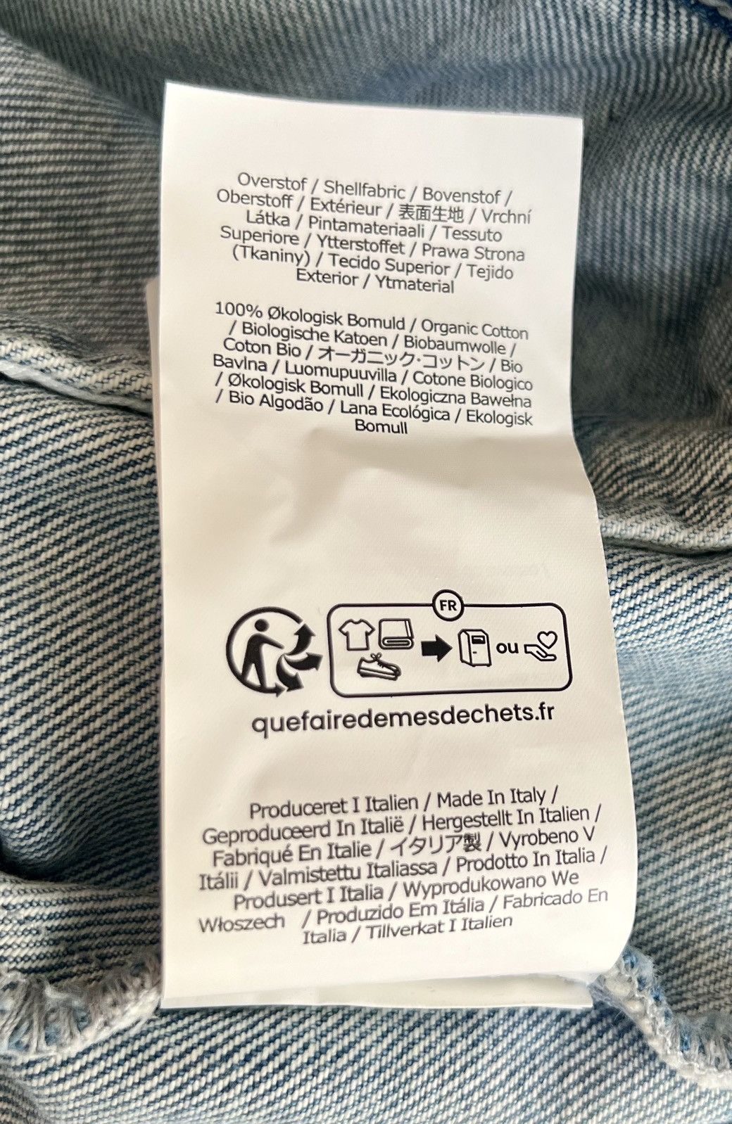 Won Hundred Authentic Won Hundred hermony denim jean jacket Italy 38 Size XS / US 0-2 / IT 36-38 - 8 Thumbnail