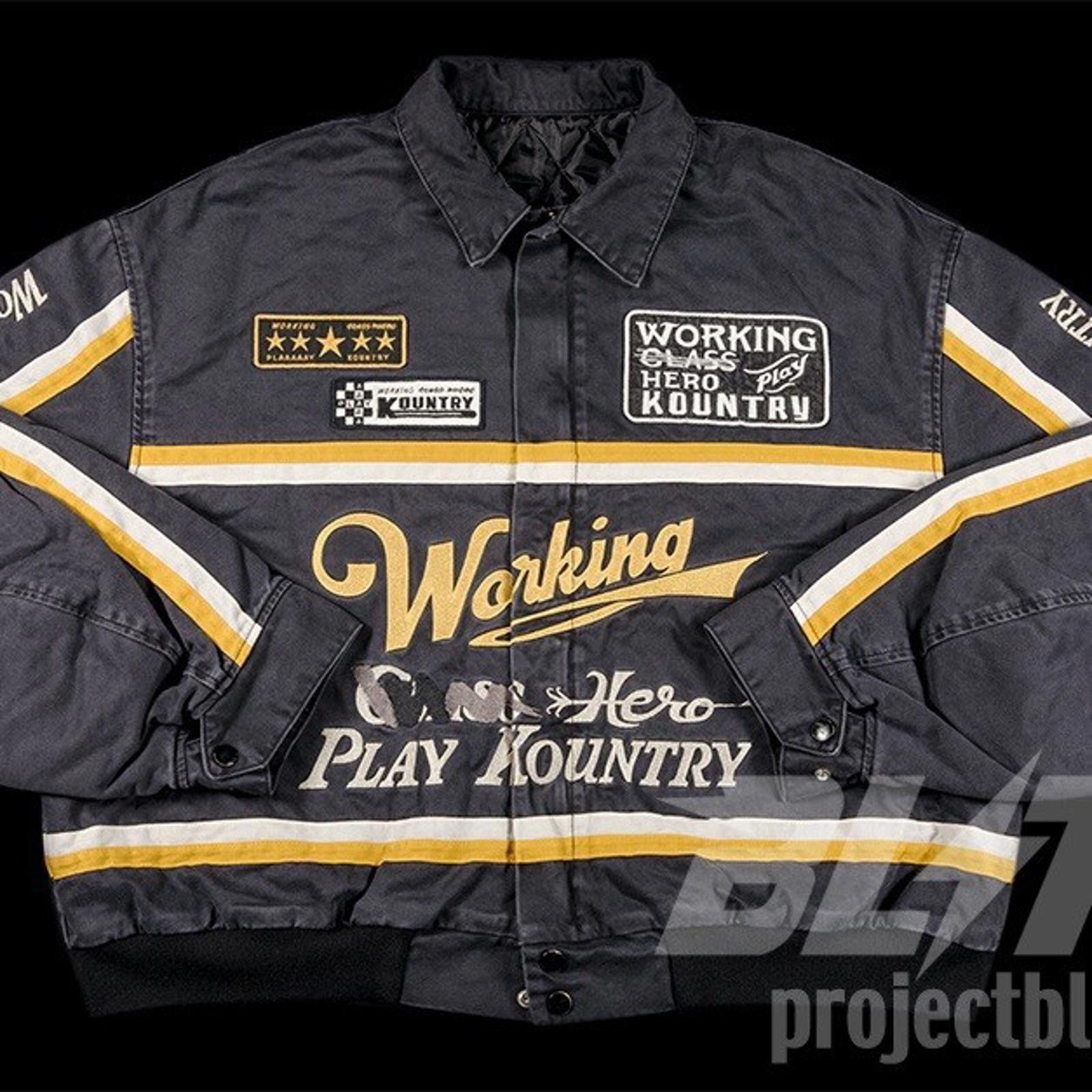 Kapital Kountry Kapital Chino AD Racing Drizzler Jacket Black Size 4 Size US XL / EU 56 / 4 - 1 Thumbnail