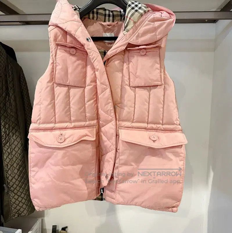 Burberry Burberry Pink Padded Women's Vest. Size M / US 6-8 / IT 42-44 - 3 Thumbnail